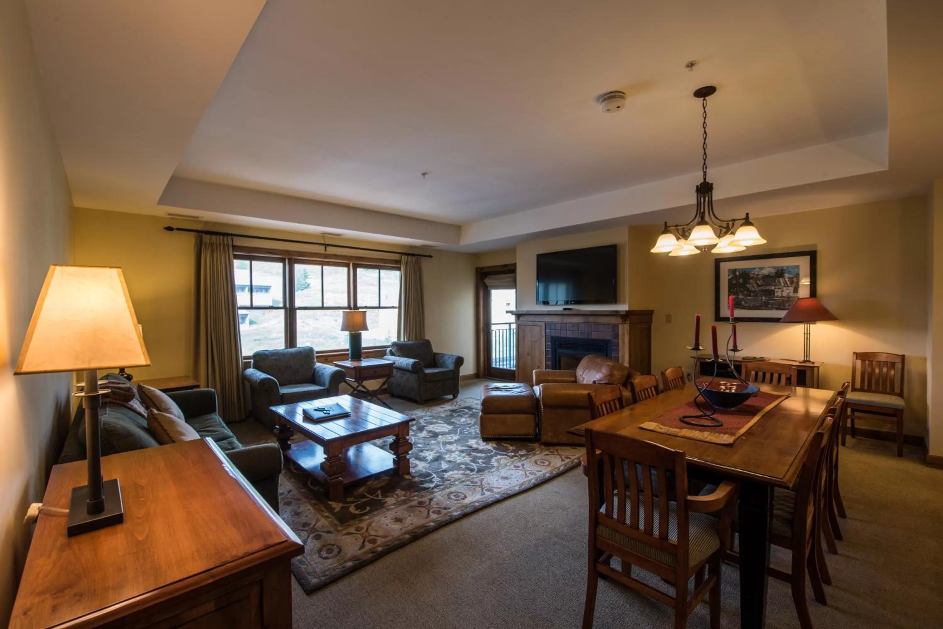 Two-Bedroom Suite in The Lodge at Mountaineer Square