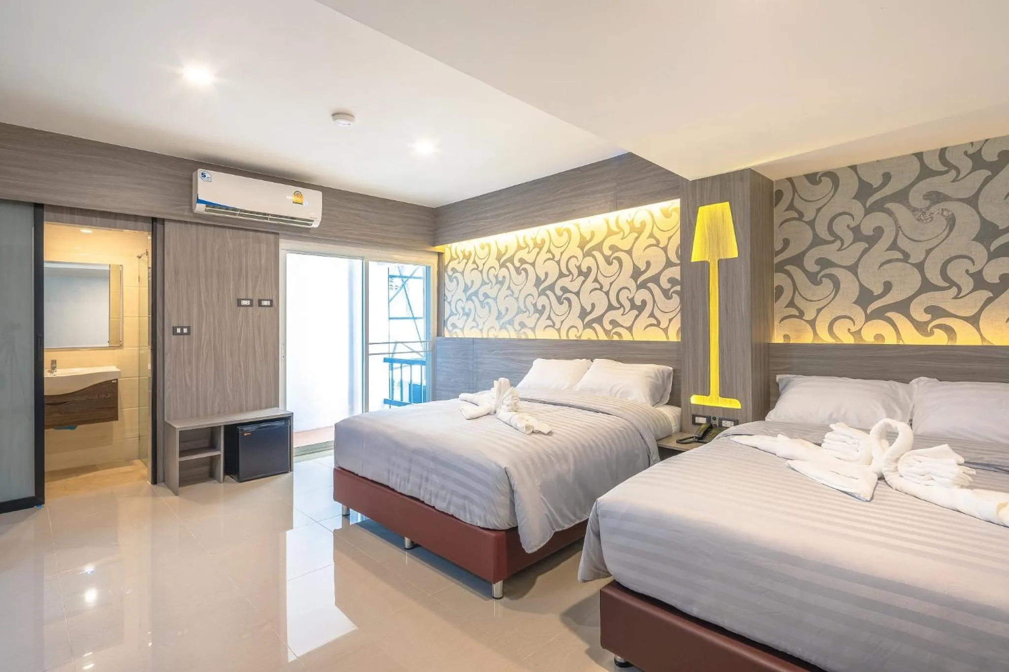 Family Room with Balcony in Sound@sleep Hotel