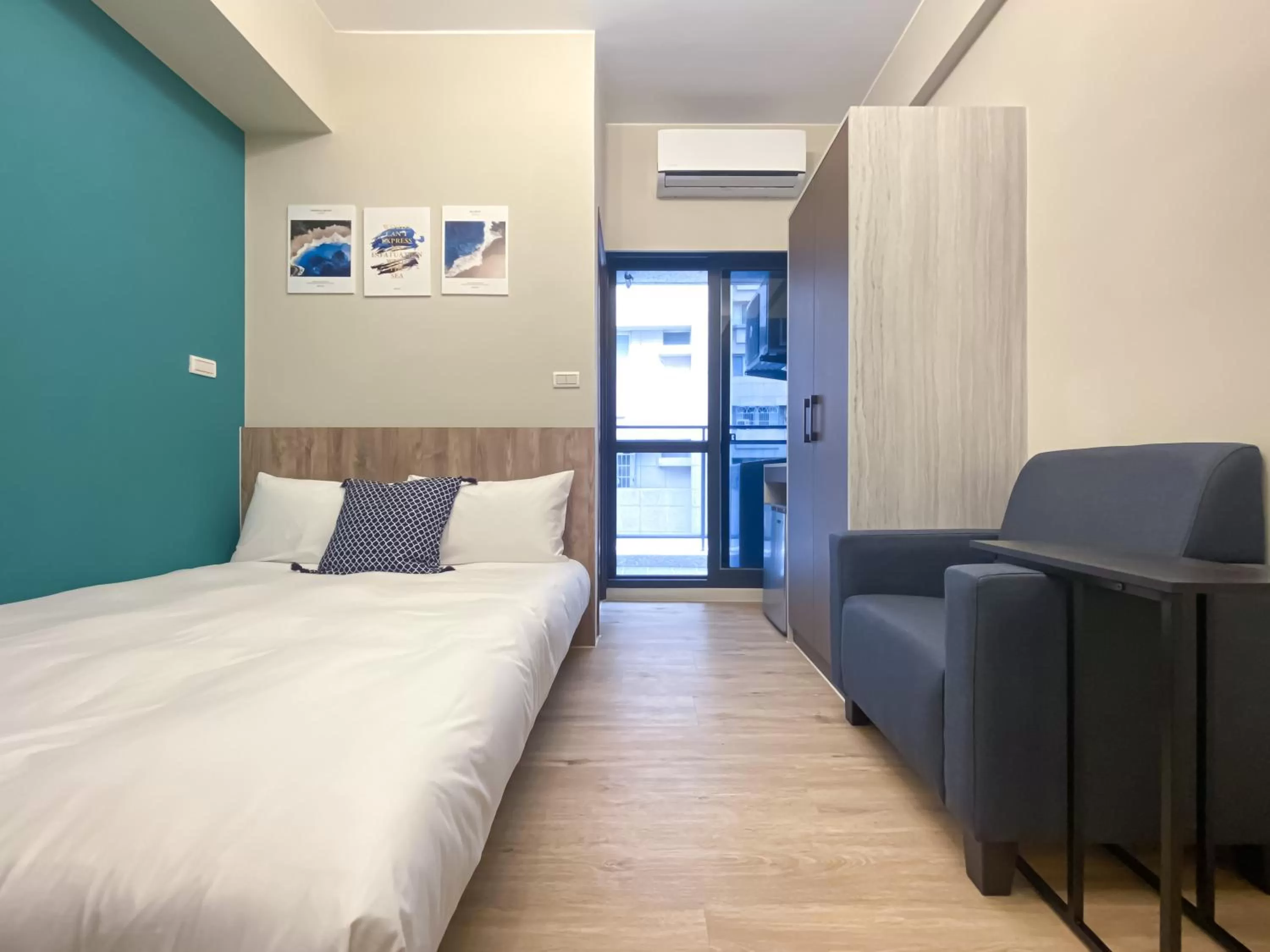 Double Room with Private Bathroom in 想想旅居 Allegro Hostel