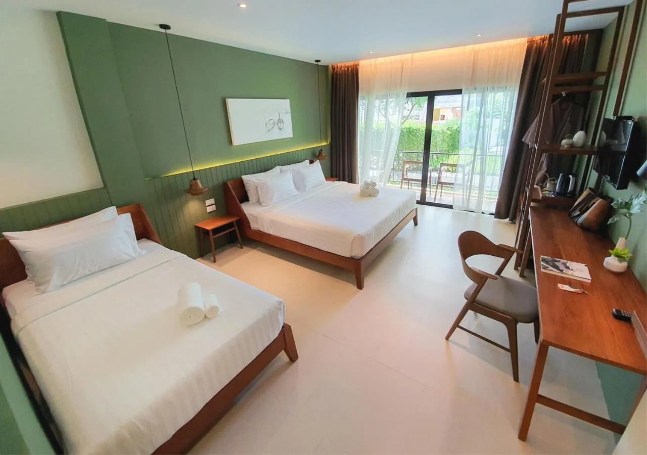 Family triple room in Mini House Aonang Hotel SHA Plus
