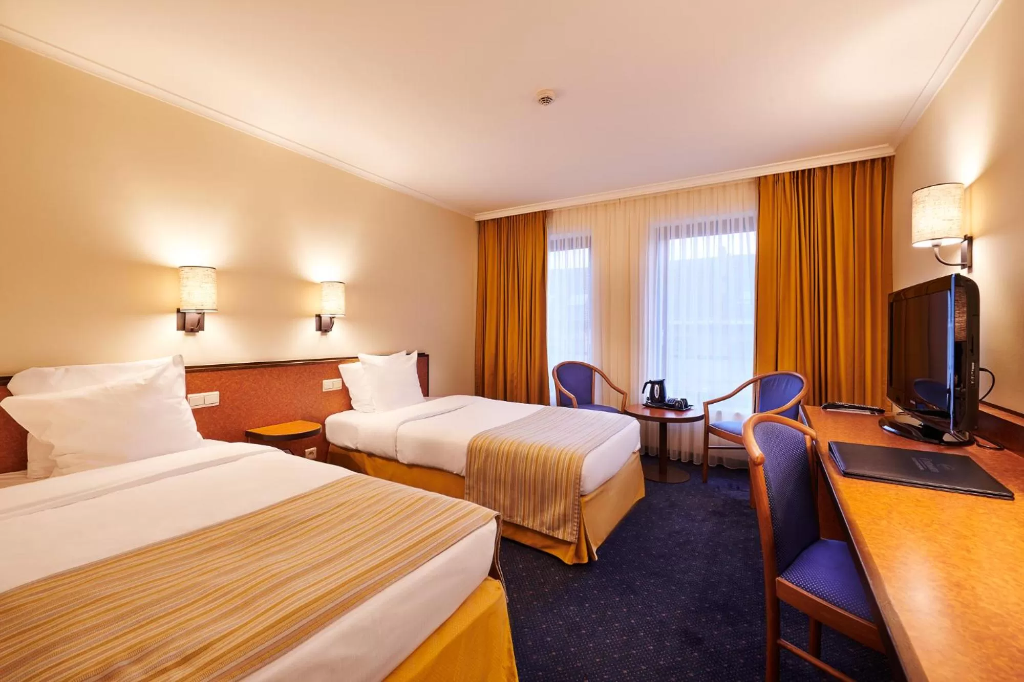 Business Twin Room in Keizershof Hotel Aalst