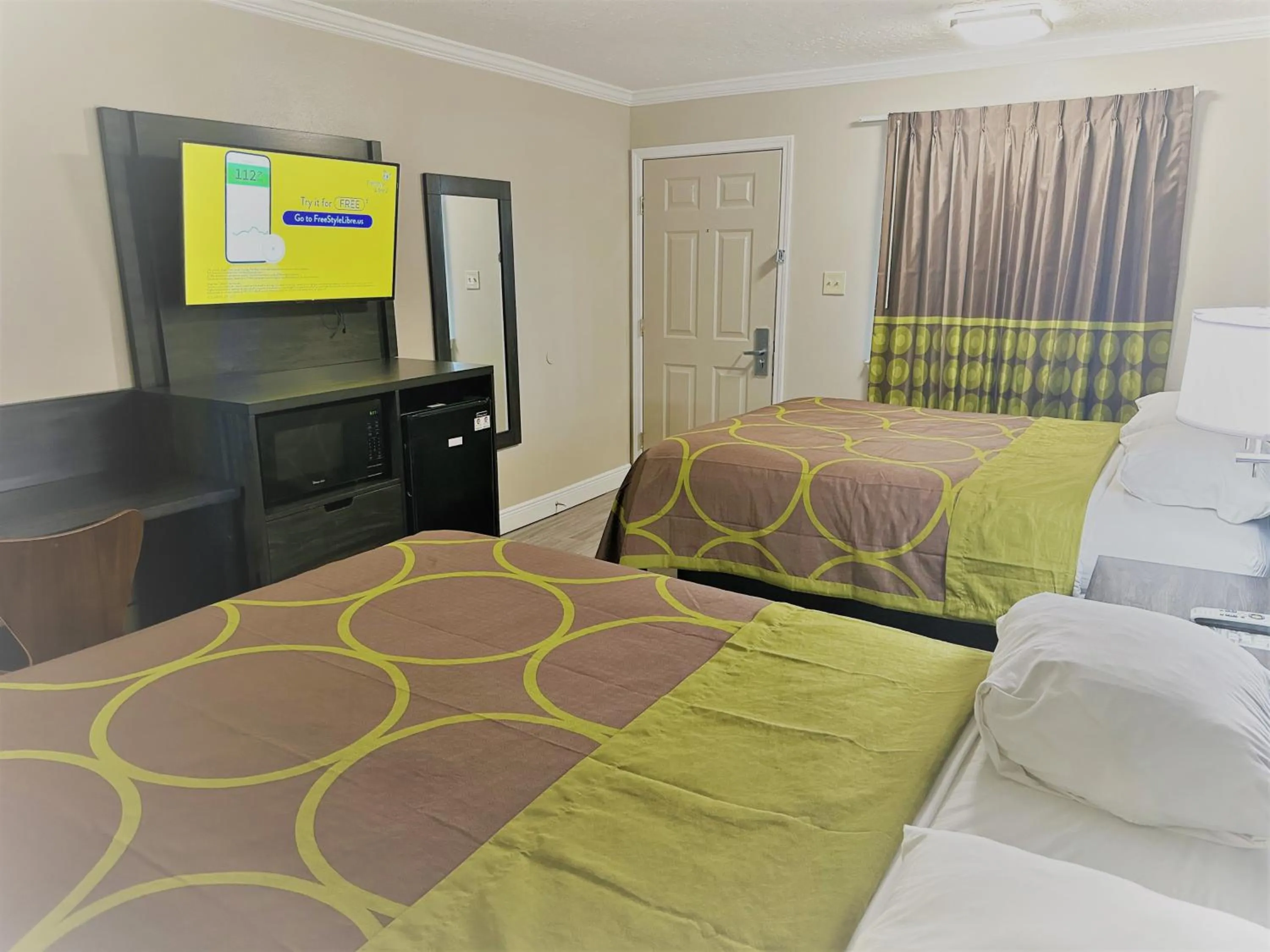 Double Room with Two Double Beds - Non-Smoking in Super 8 by Wyndham Picayune