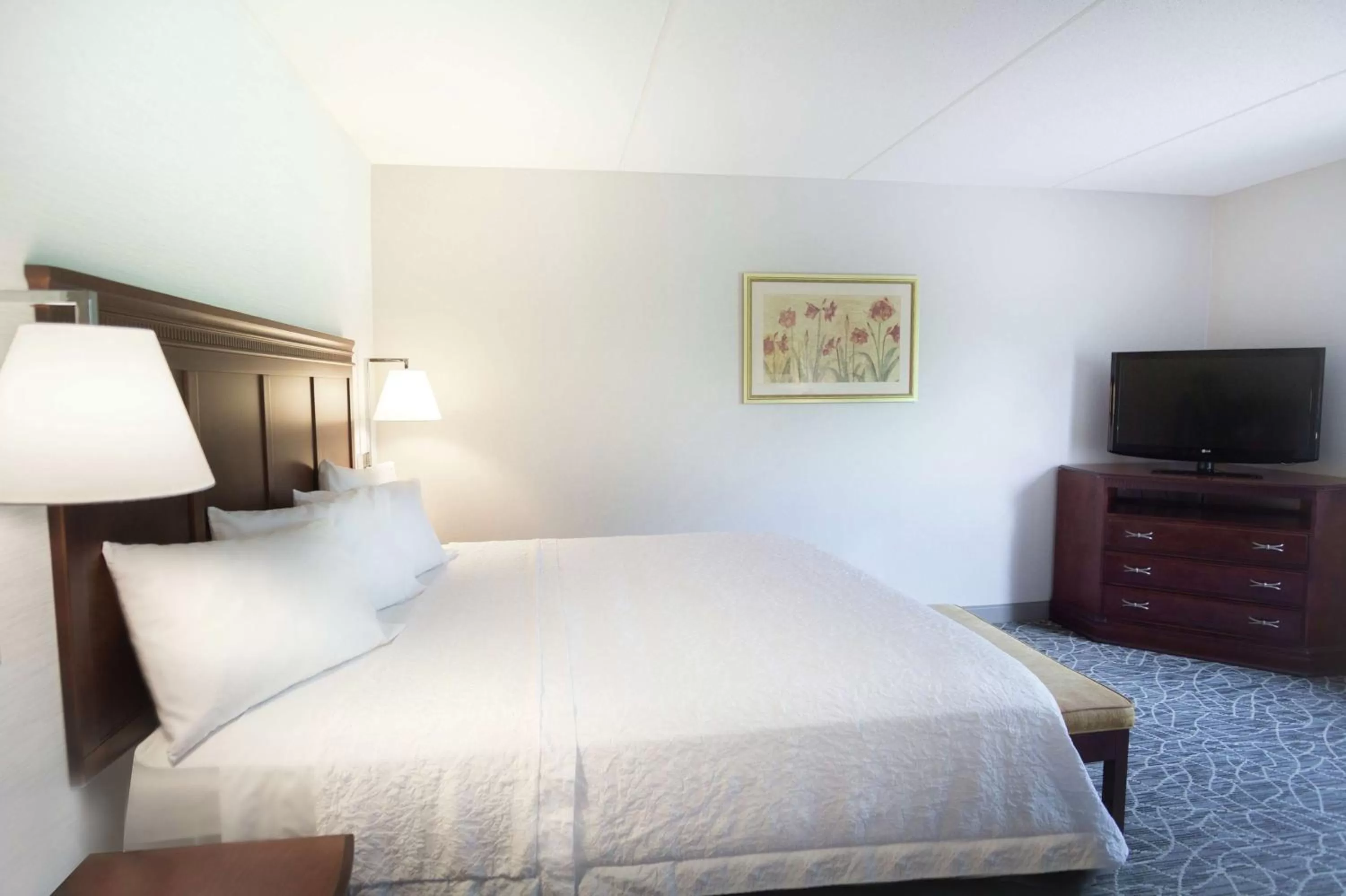 King Room with King Bed - Non-Smoking in Hampton Inn & Suites Berkshires-Lenox