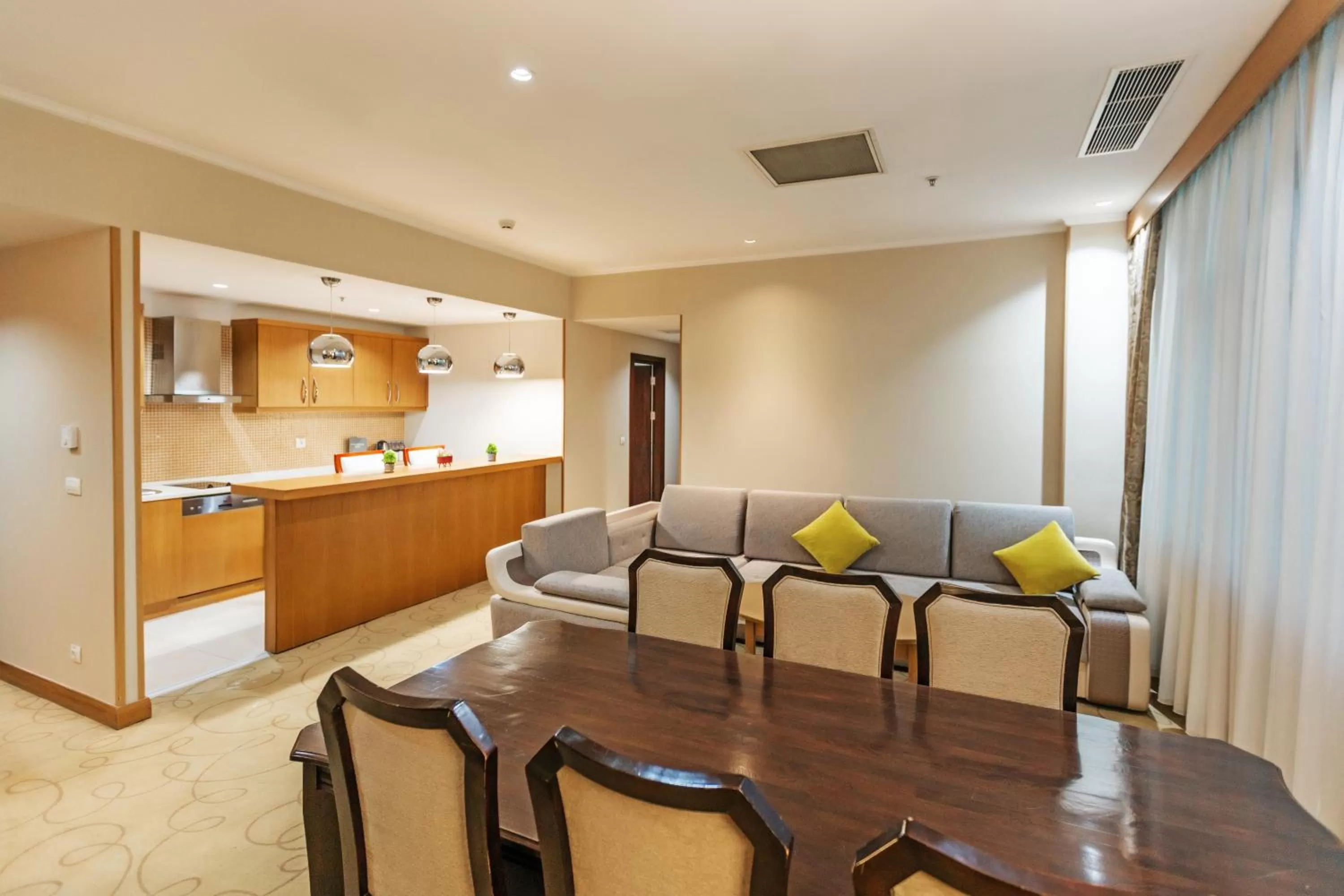 Two-Bedroom Apartment in Dedeman Oskemen Hotel