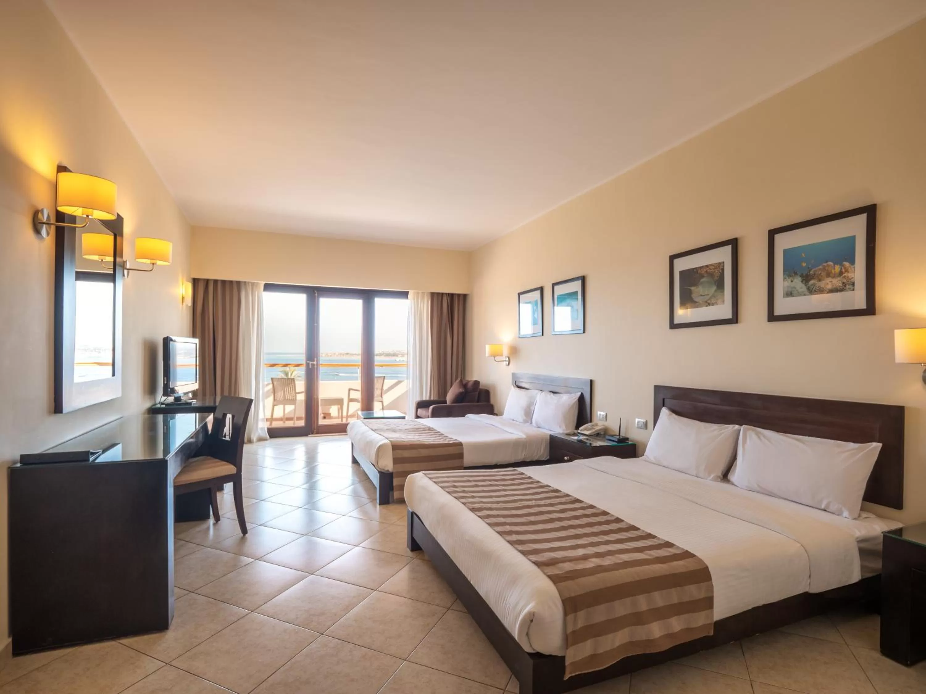 Premium Room with Sea View - West Bay (Adults Only 16+) in Fort Arabesque Resort, Spa & Villas