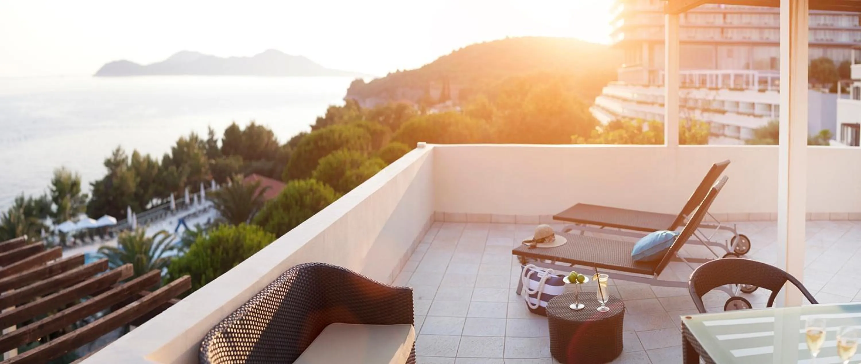 Deluxe 2 Bedroom Residence Sea View  in Sun Gardens Dubrovnik