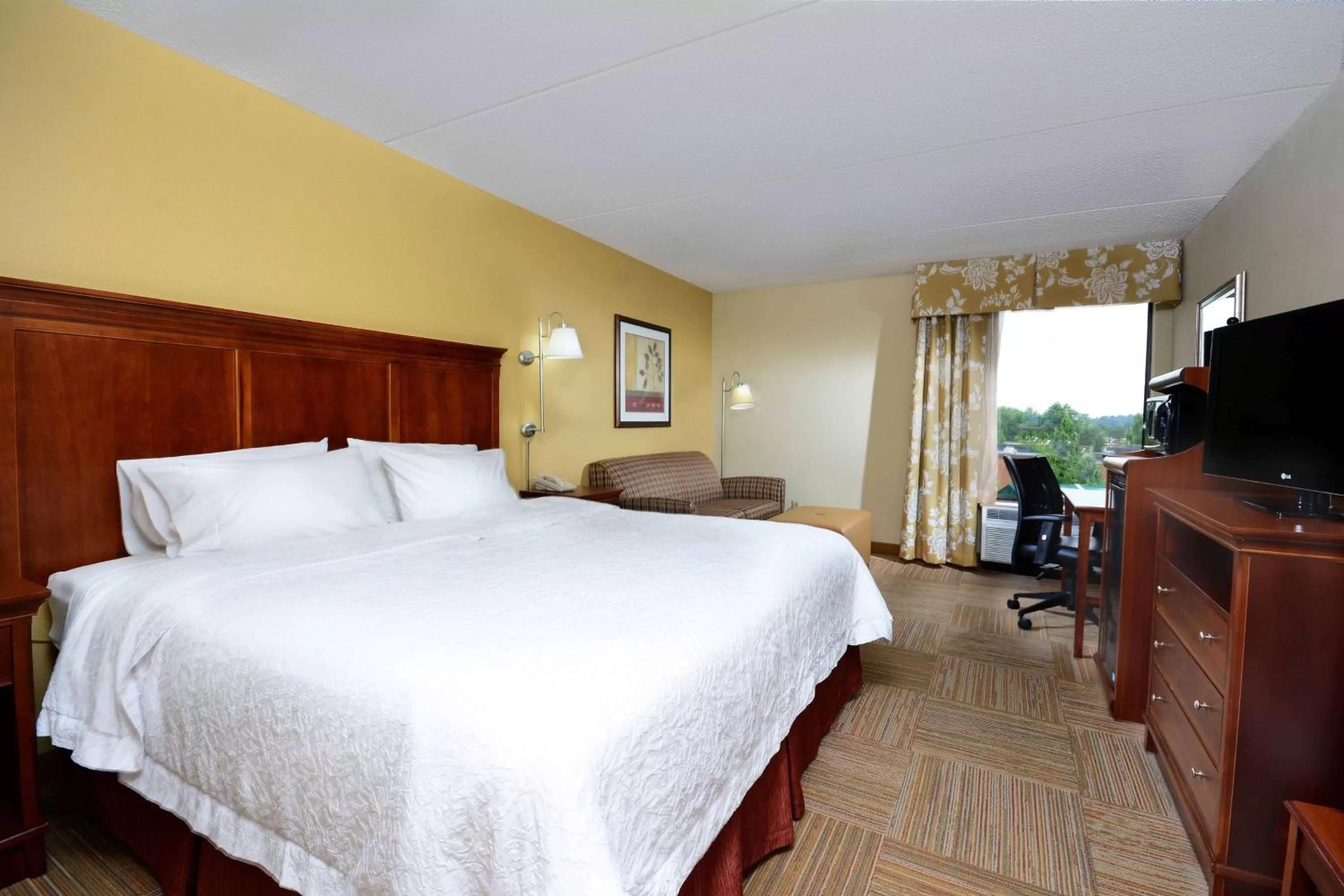 King Room with Sofa Bed - Non-Smoking in Hampton Inn Raleigh Capital Blvd North