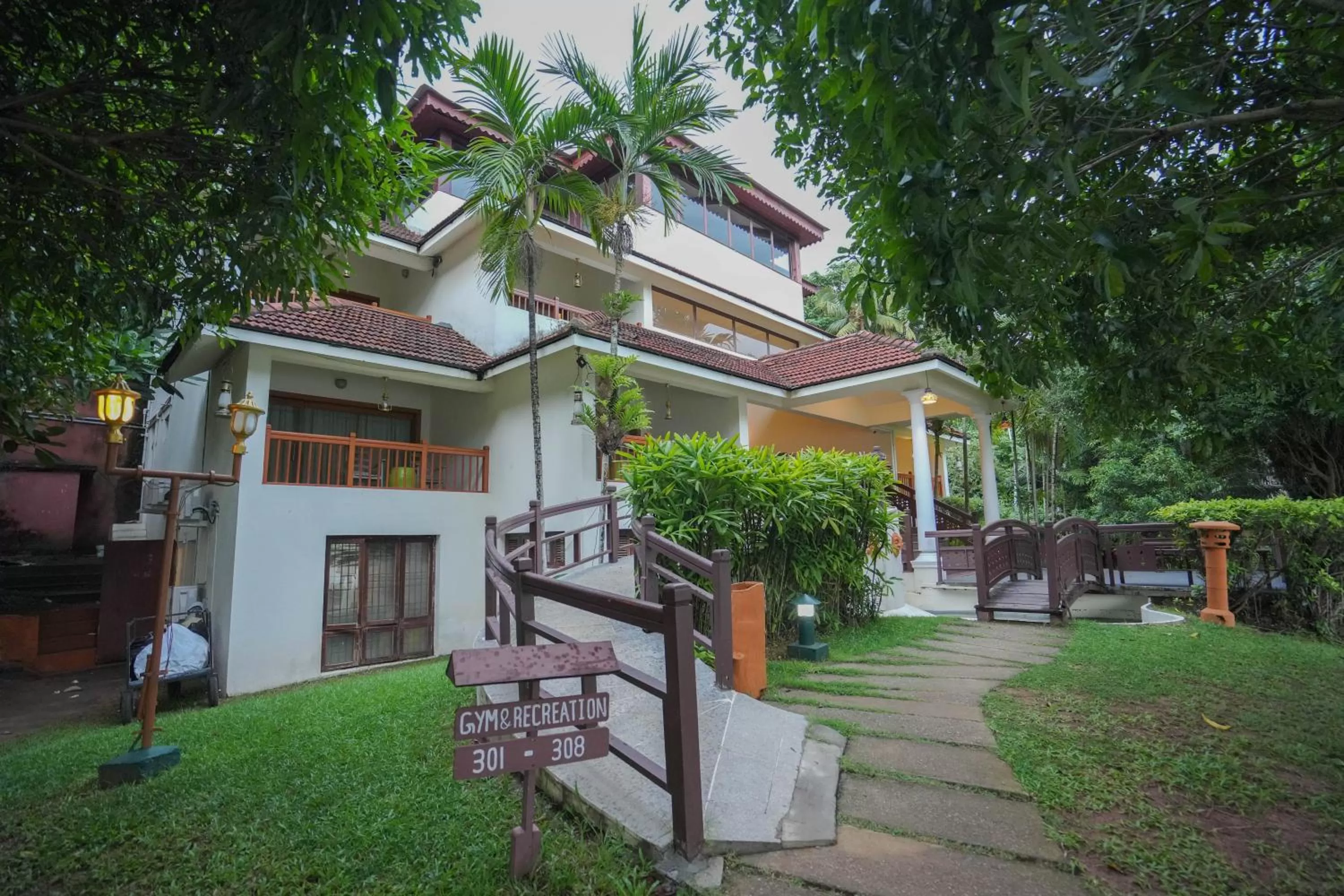 Lake view room with Private Terrace in Fragrant Nature Backwater Resort & Ayurveda Spa Kollam