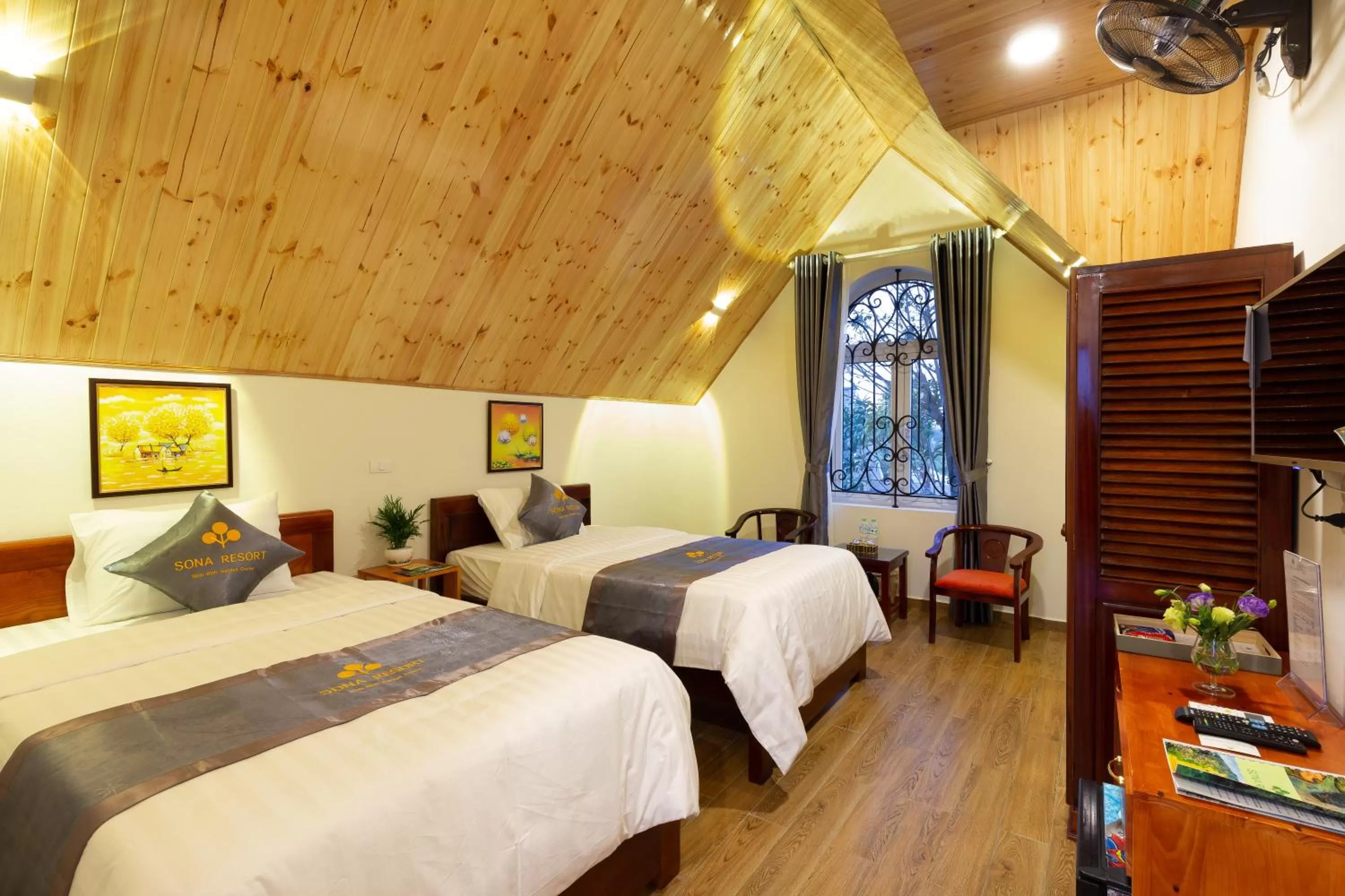 Superior Twin Room with Garden View in SoNa Resort
