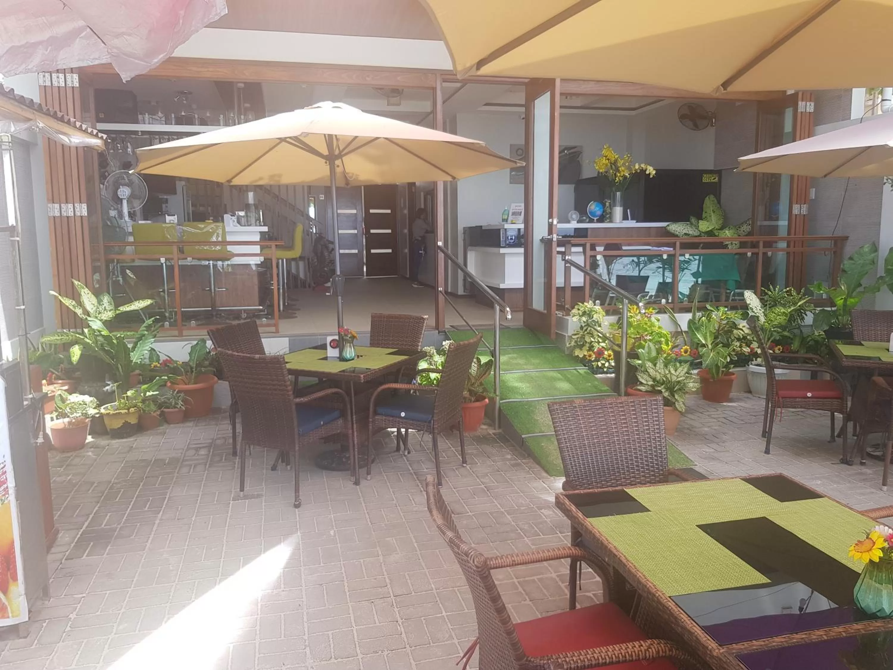 Deluxe Double Room with Sea View in Hayahay Resort