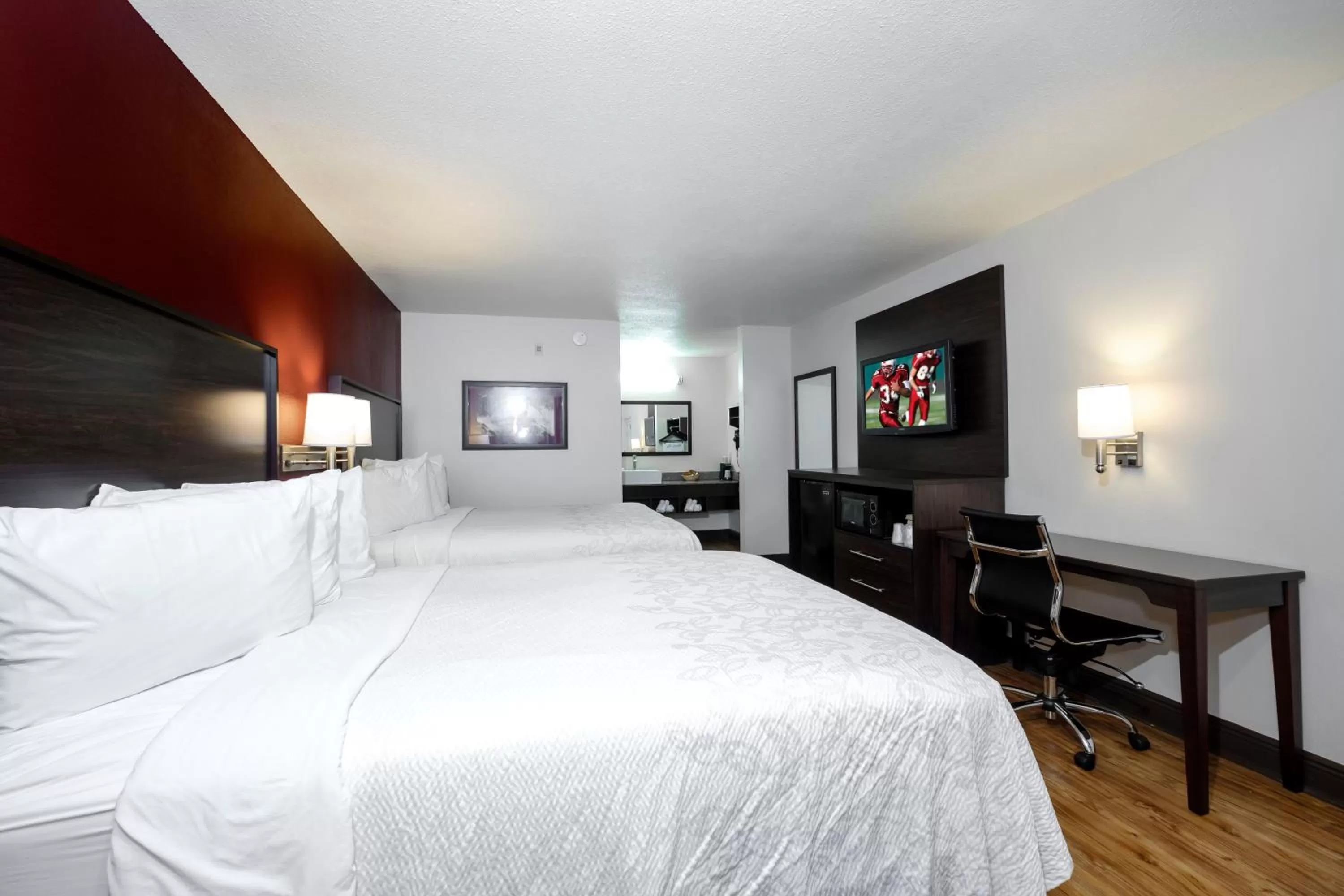 Superior King Room with Two King Beds Smoke Free in Red Roof Inn PLUS+ Hammond