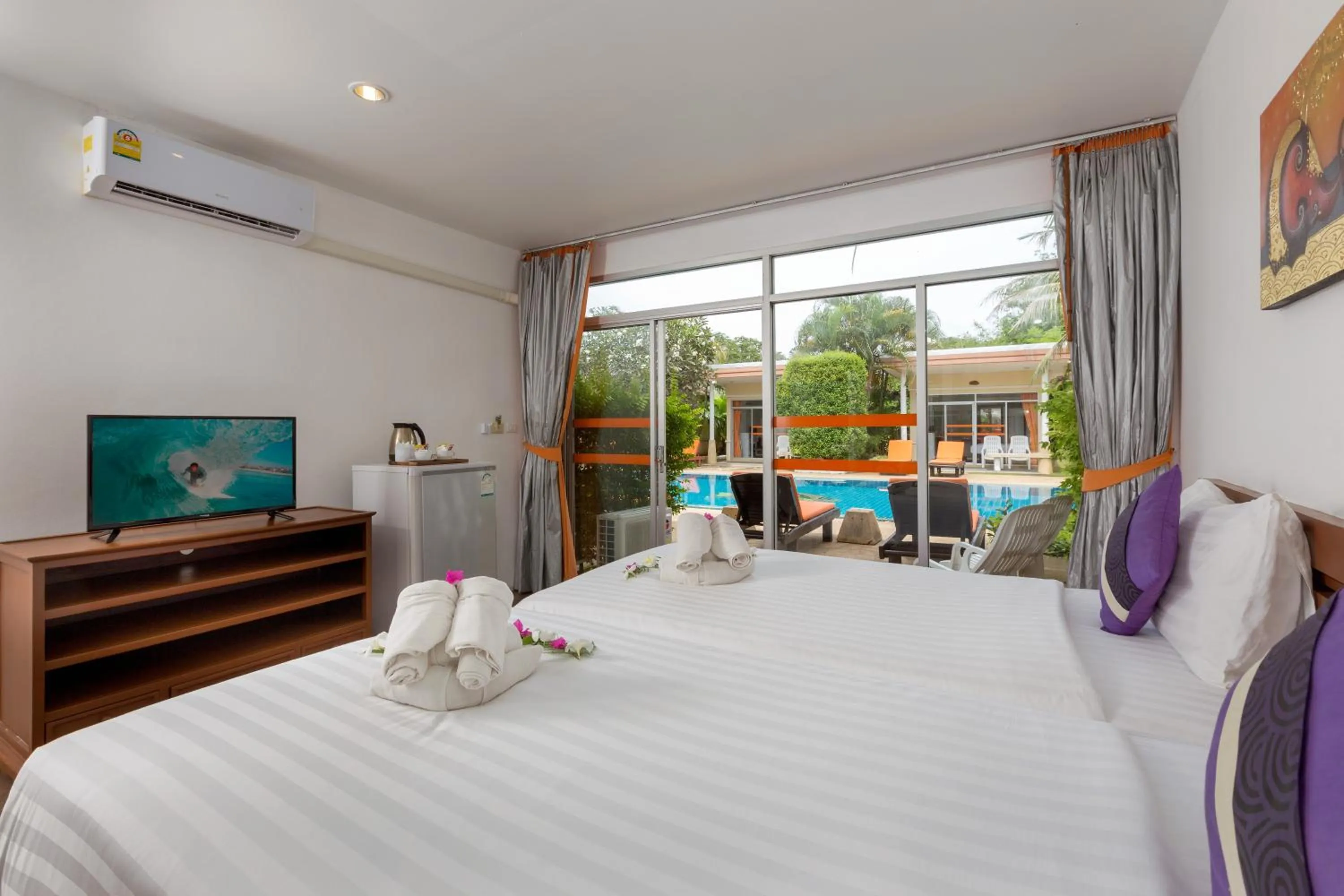 Superior Double or Twin Room with Pool View in Phuket Sea Resort SHA Extra Plus