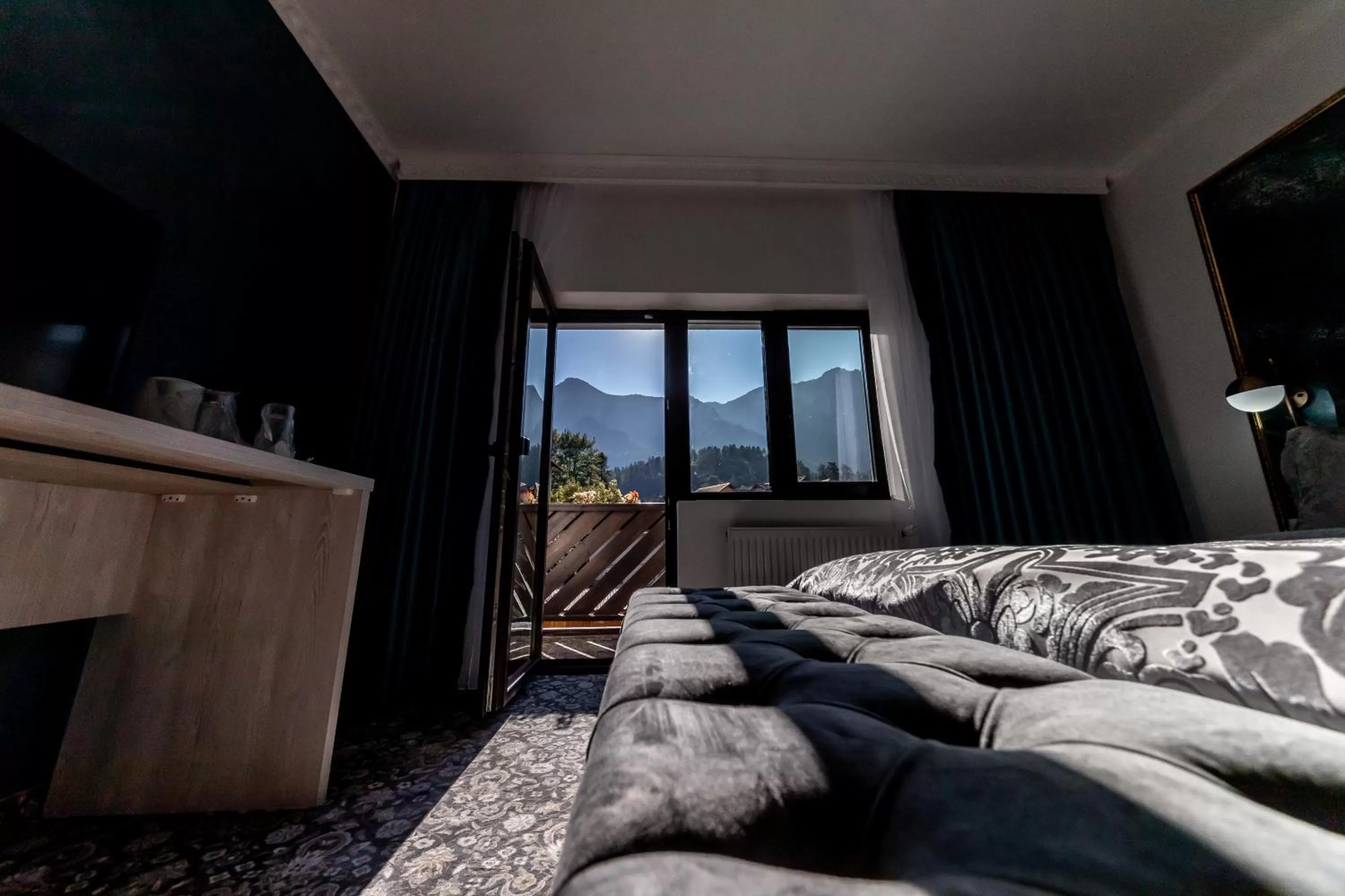 Double Room with Mountain View in Suru Hotel & Restaurant