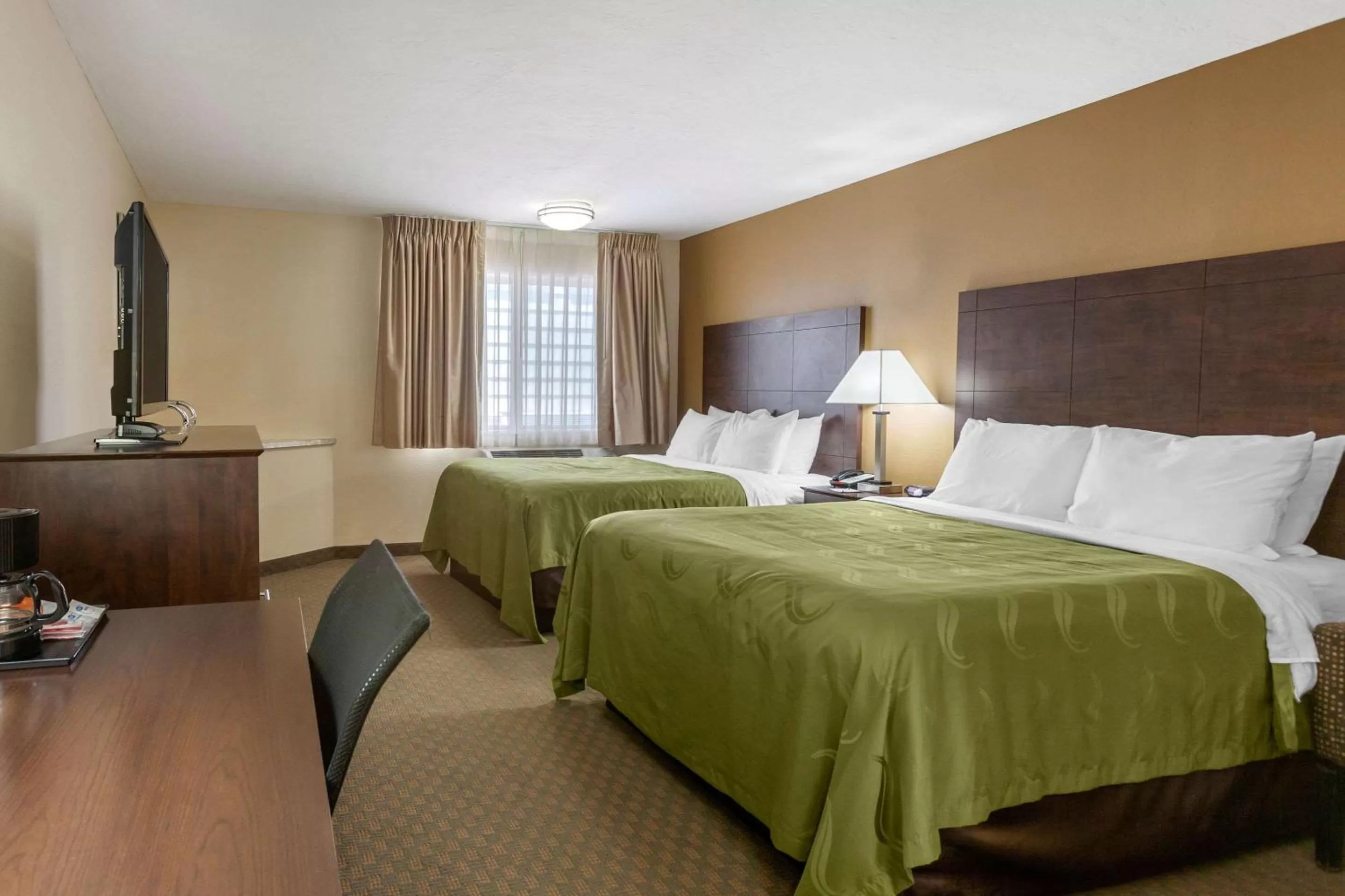 Queen Room with Two Queen Beds - Accessible/Non-Smoking  in Quality Inn Ontario
