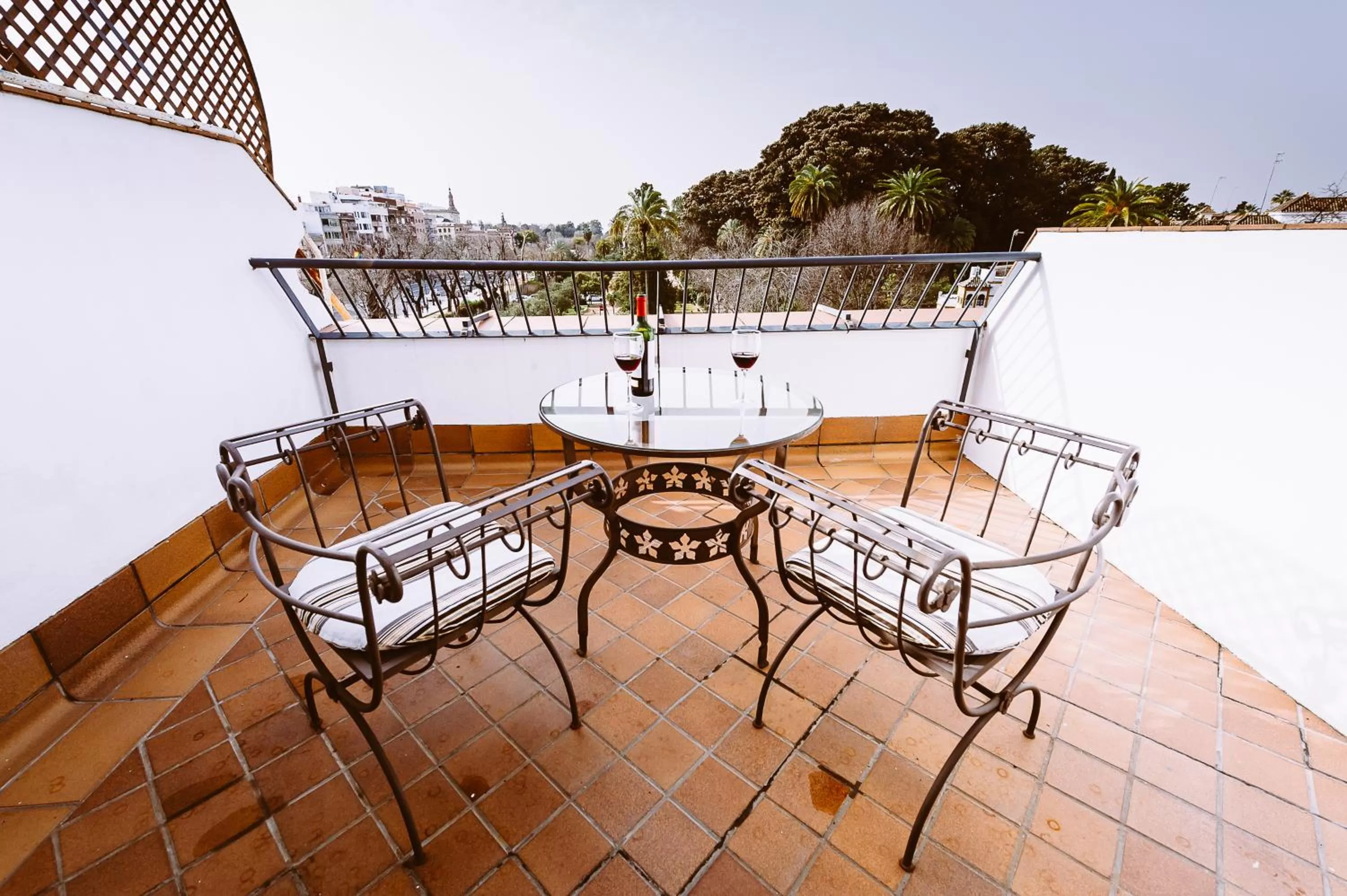 Superior Double Room with Private Terrace in Basic Hotel Doña Manuela