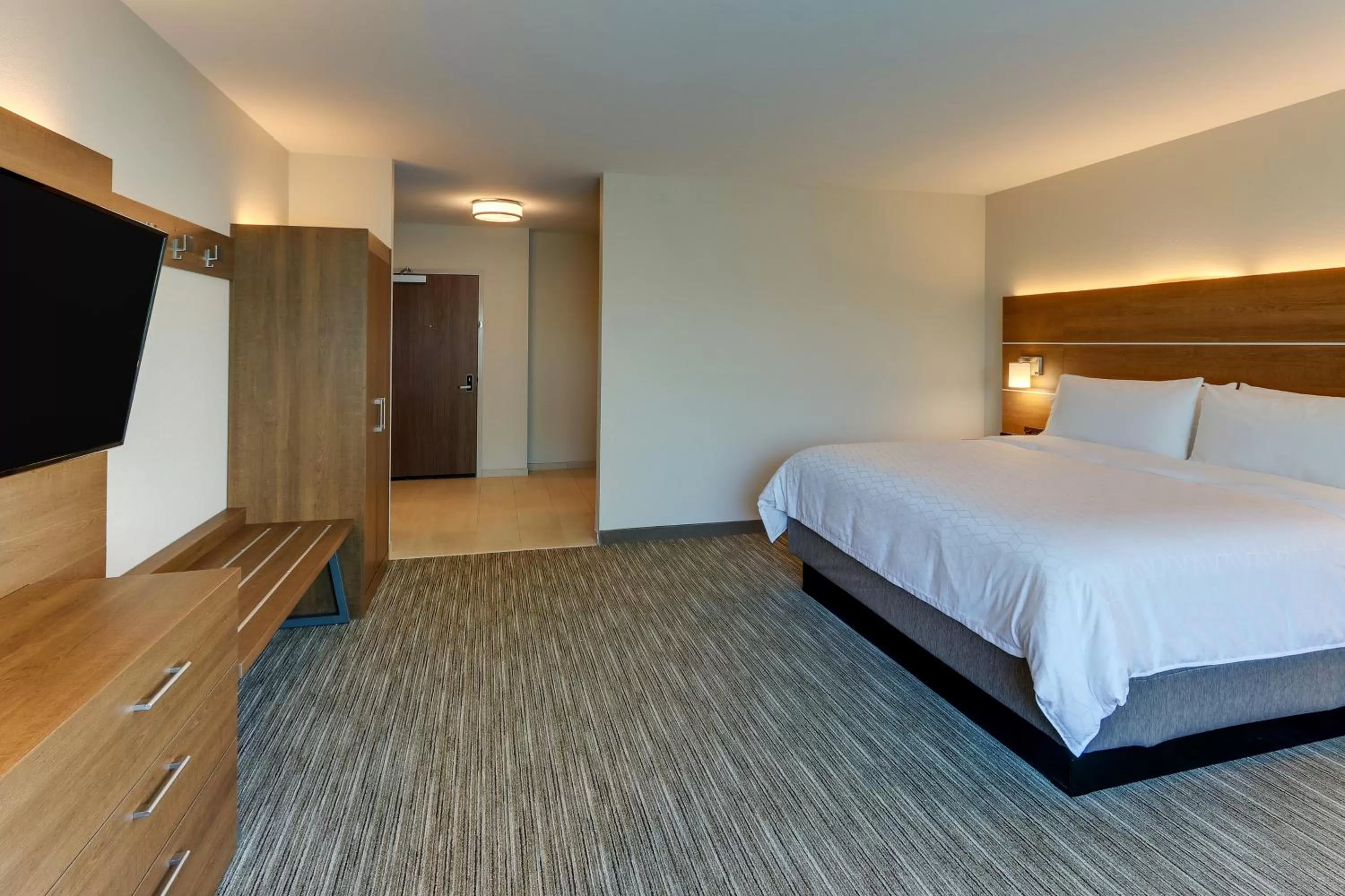 King Suite - Hearing Accessible/Non-Smoking in Holiday Inn Express & Suites - Roanoke – Civic Center