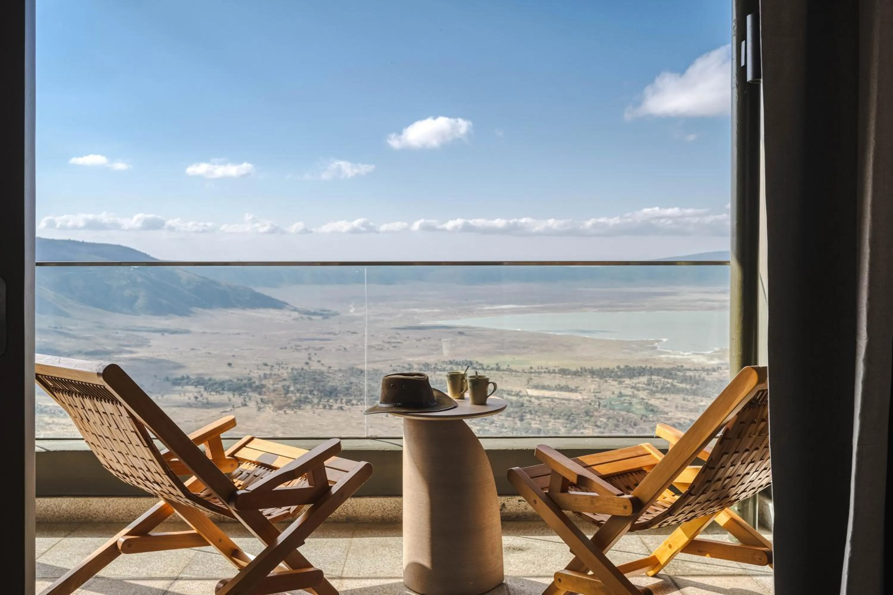Crater Suite with Terrace in Ngorongoro Lodge member of Melia Collection - The Leading Hotels of the World