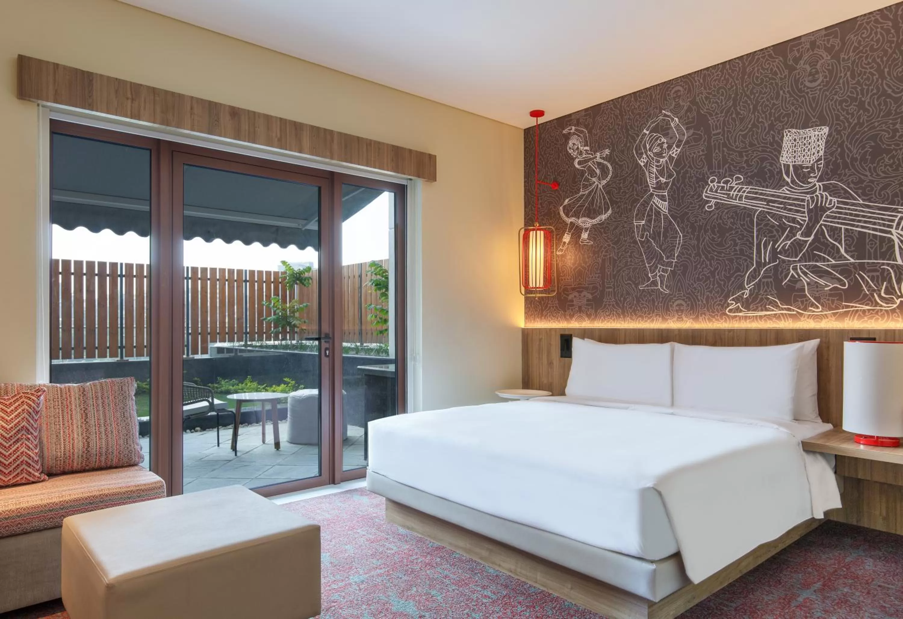 King Room with sit out Terrace in Hyatt Centric Soalteemode Kathmandu