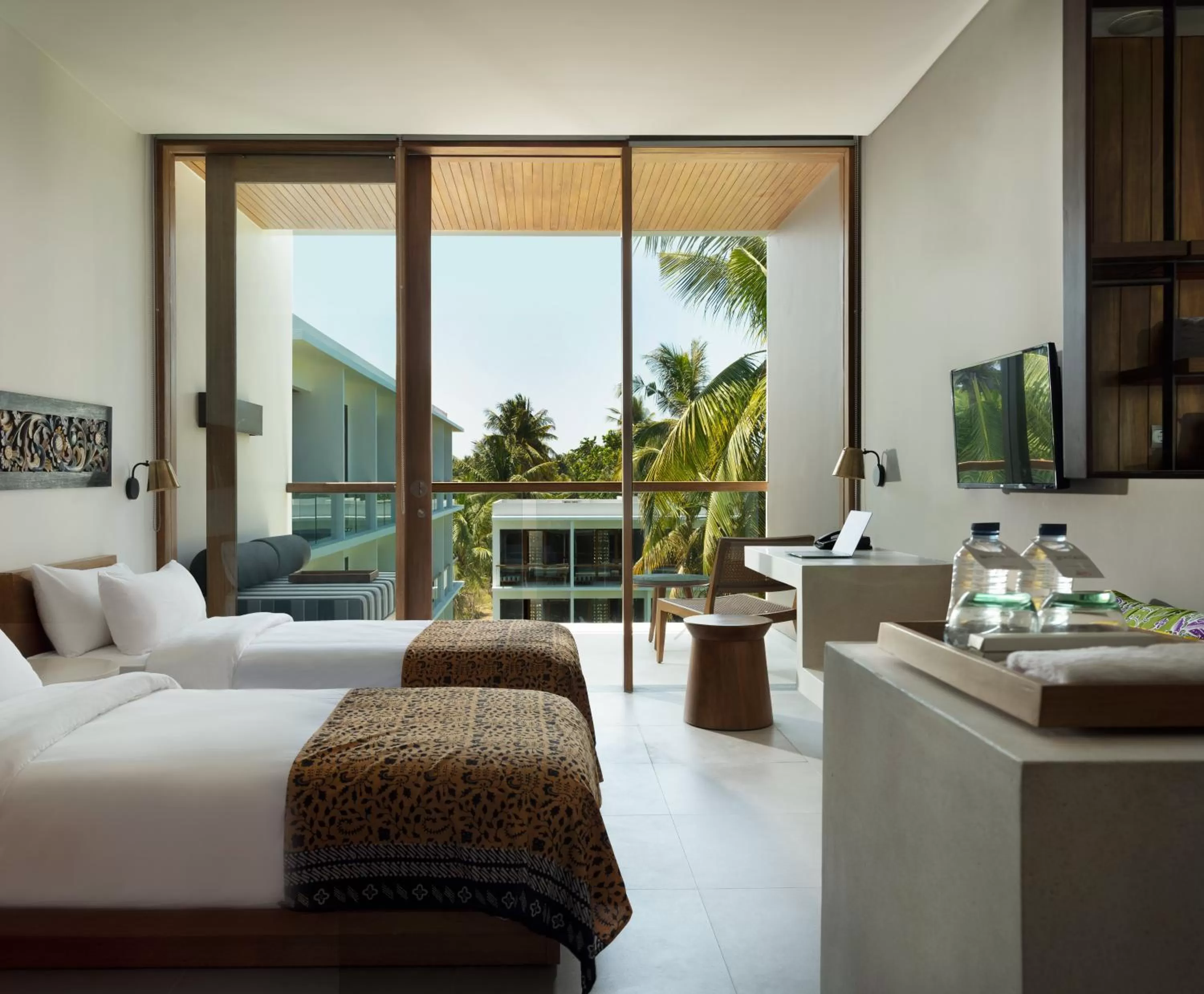 Deluxe Twin Room in Dialoog Banyuwangi