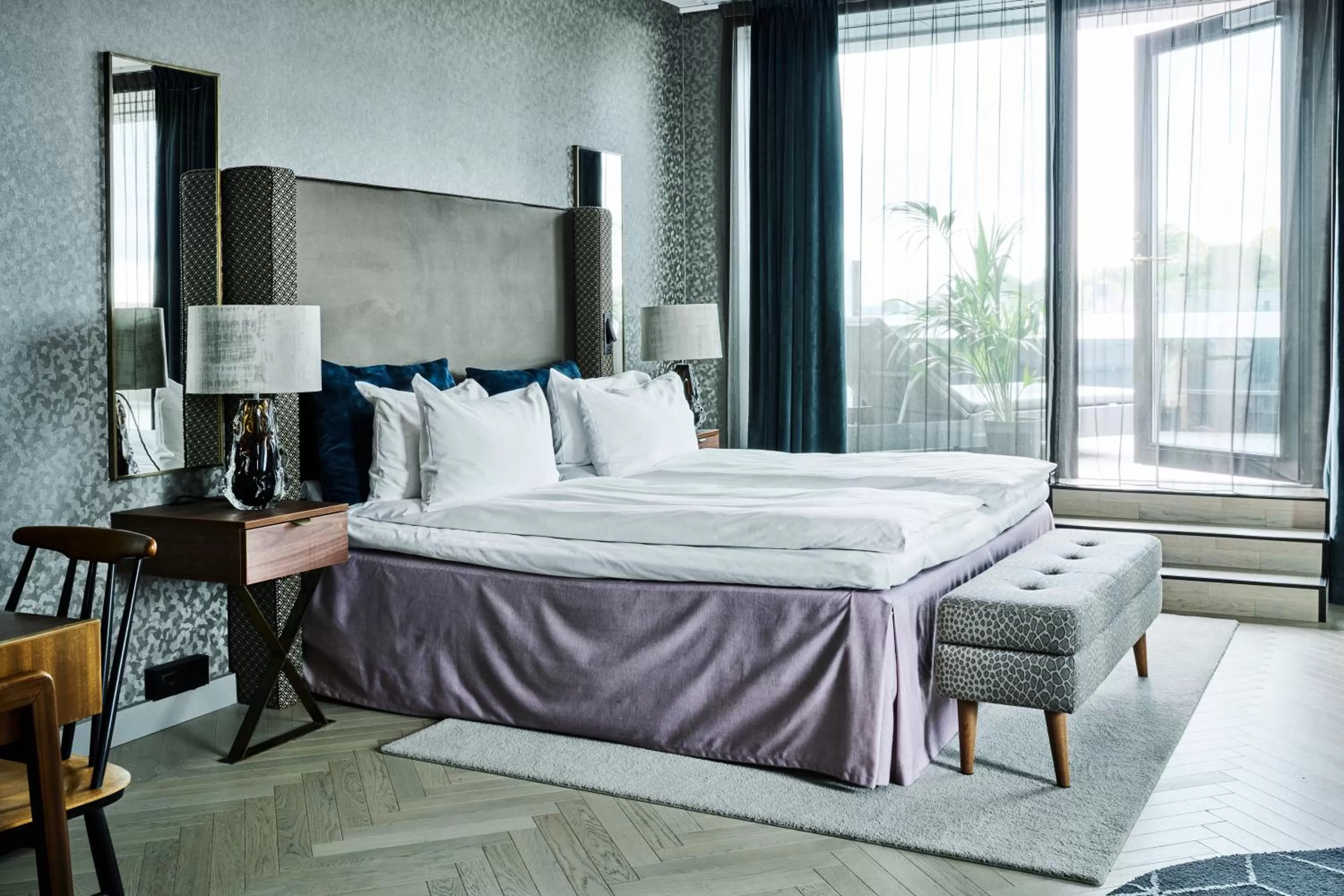 Bedroom, Bed in Radisson Blu Caledonien Hotel, Kristiansand