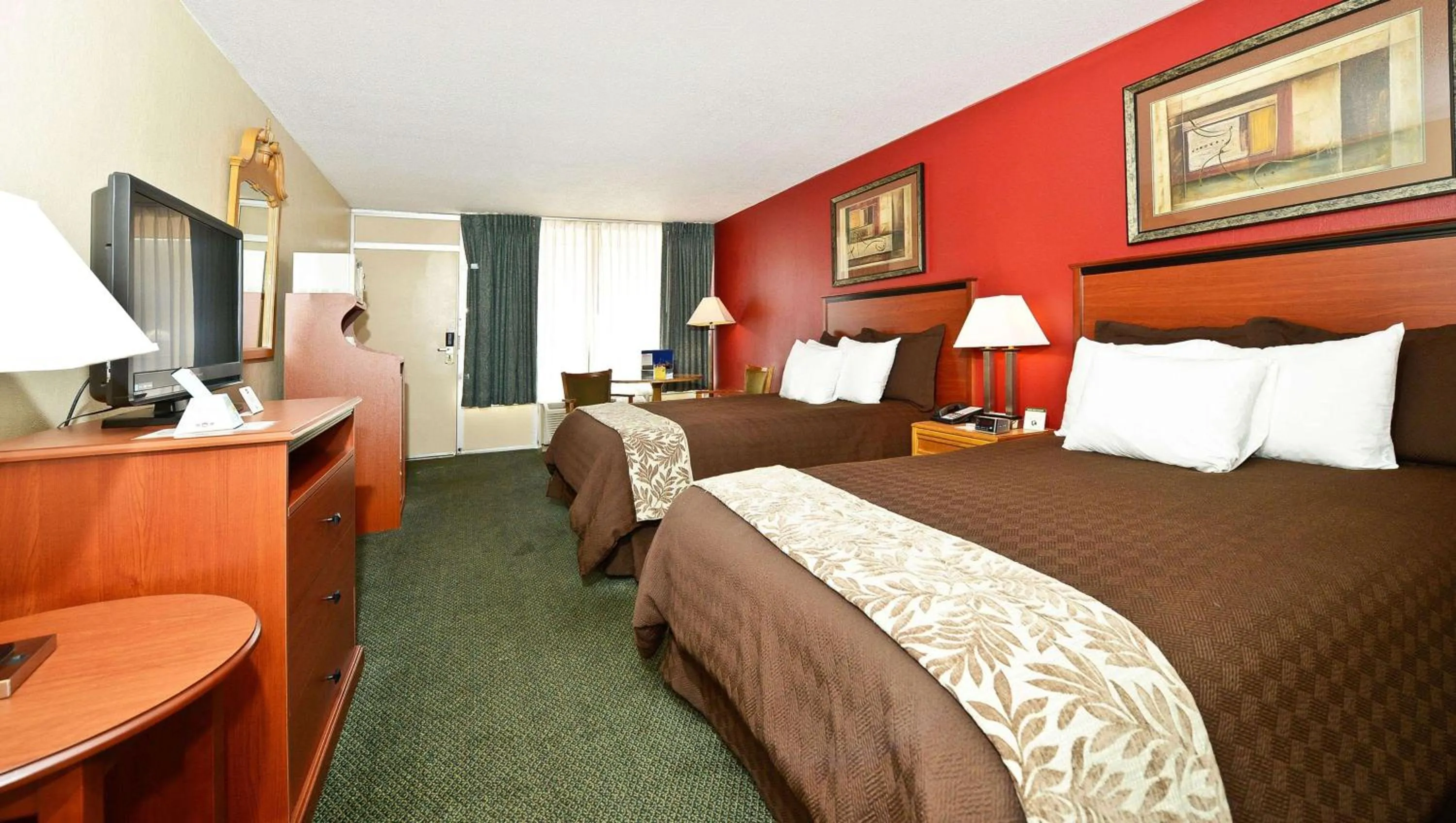 Double Room with Two Double Beds - single occupancy - Non-Smoking in Magnuson Hotel Mountain View