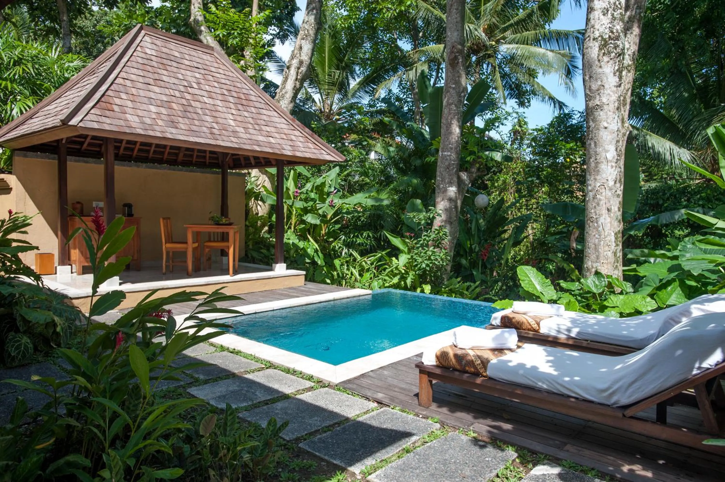 One-Bedroom Villa with Private Pool in Komaneka at Monkey Forest Ubud