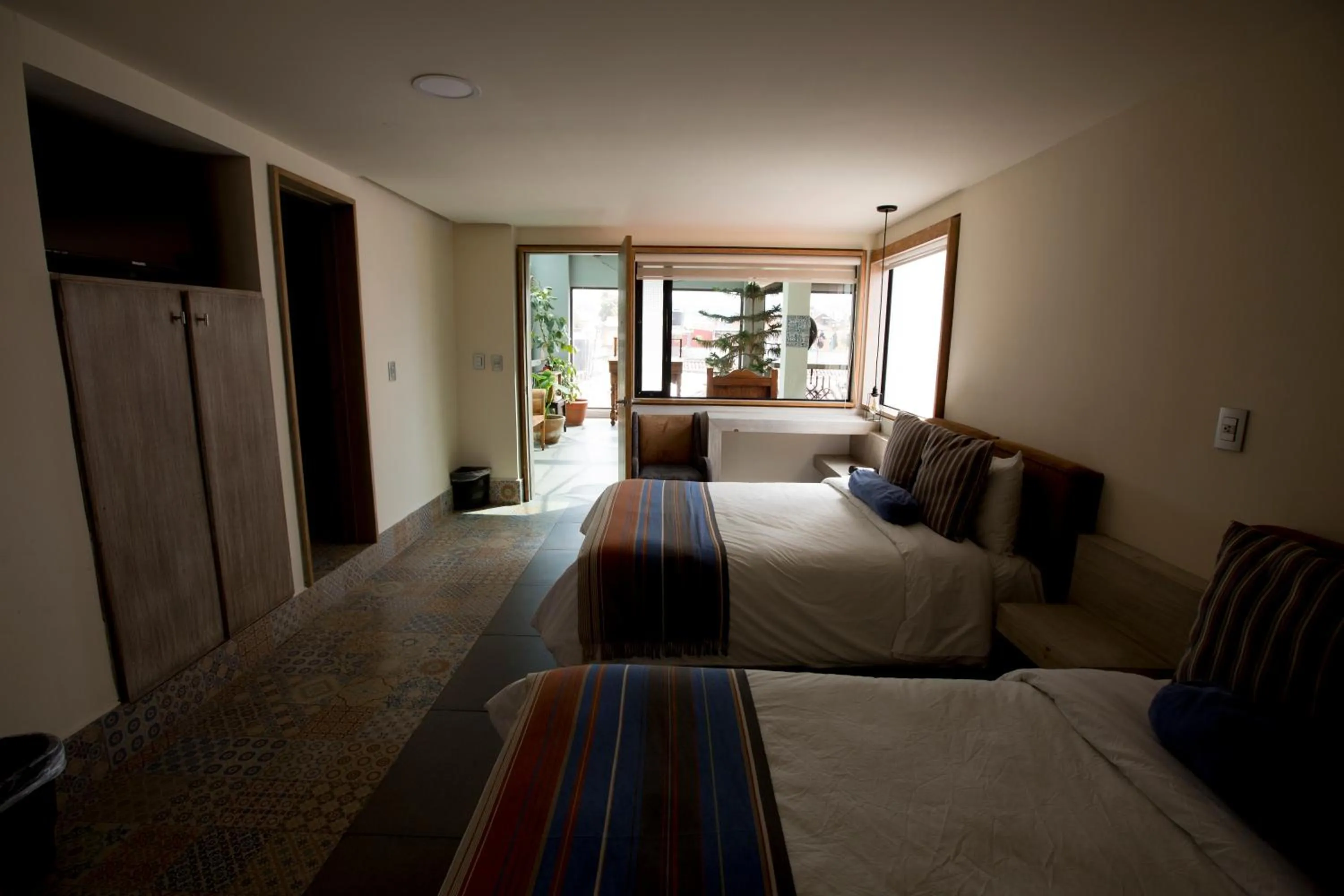 Standard Double Room with Two Double Beds in Hotel Helverica