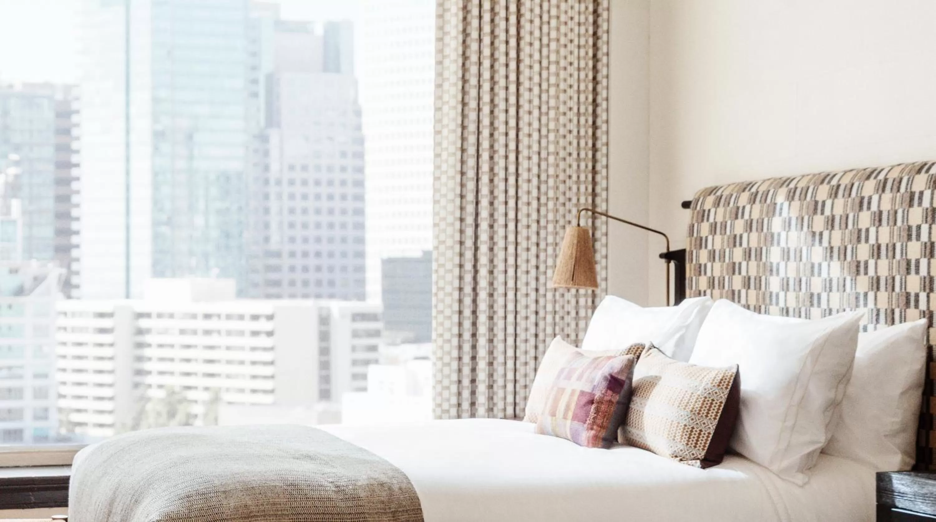 Deluxe Queen View in Downtown Los Angeles Proper Hotel, a Member of Design Hotels