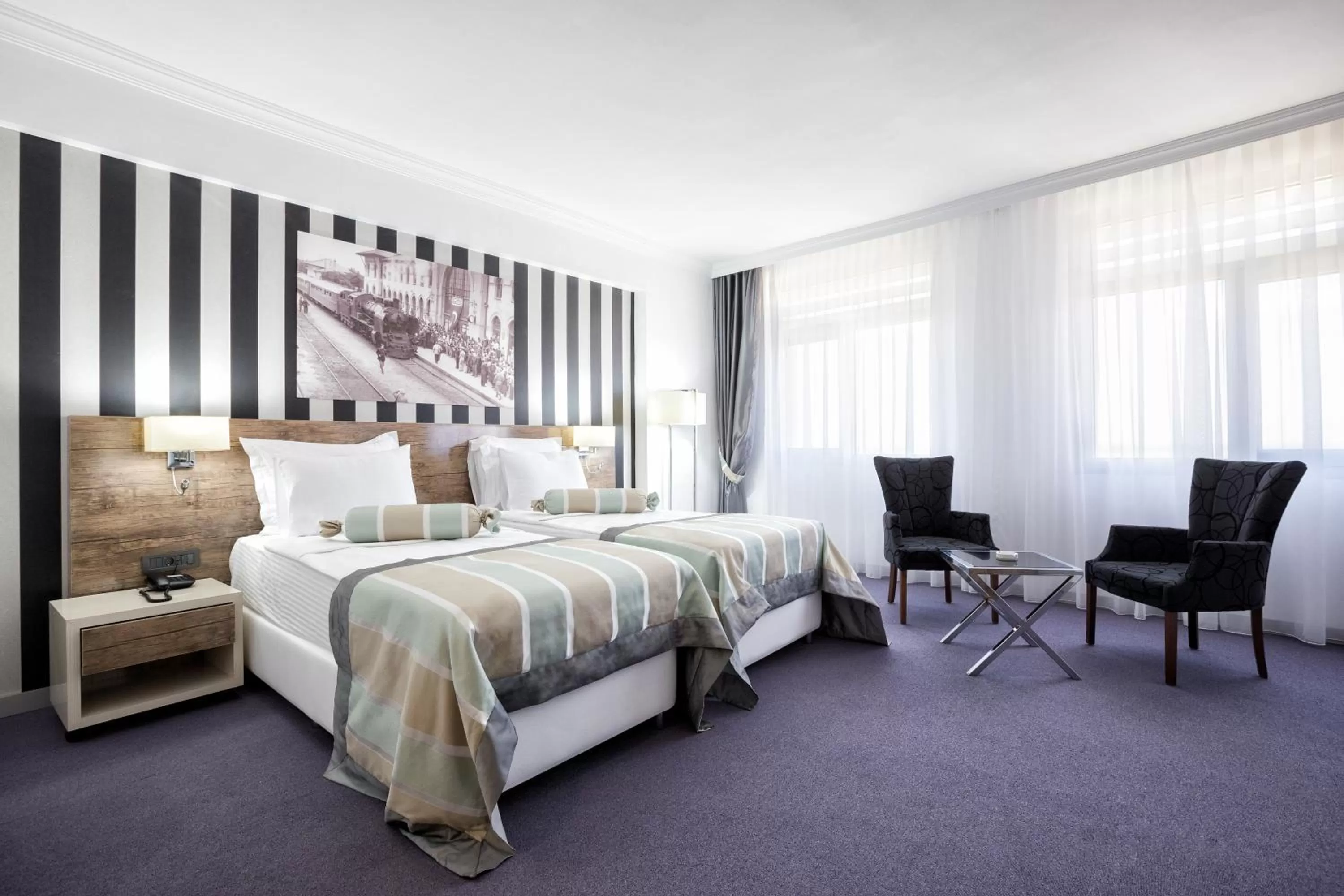 Twin Room with Two Twin Beds - Non-Smoking in Ramada Hotel by Wyndham Edirne