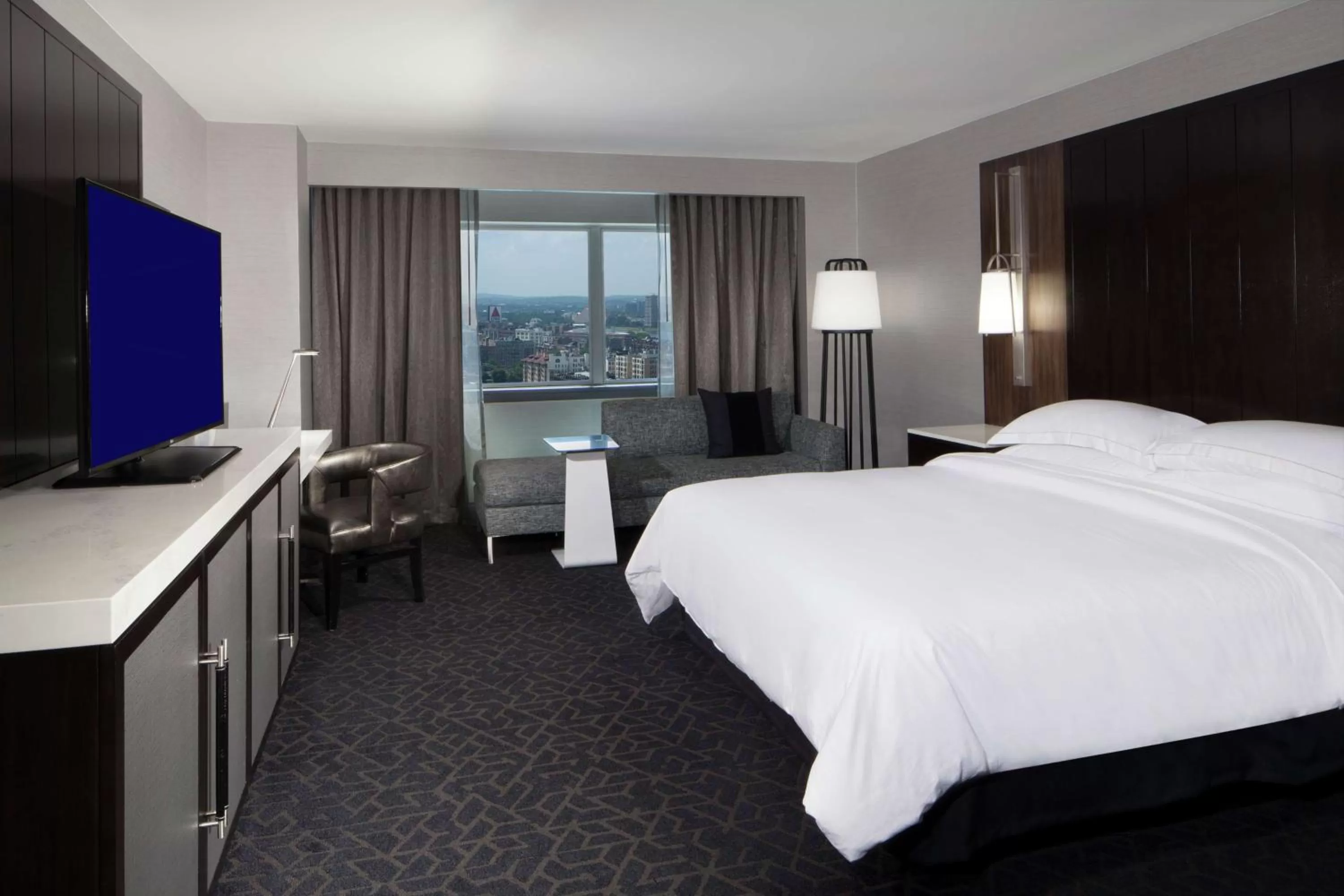 King Room in Hilton Boston Back Bay