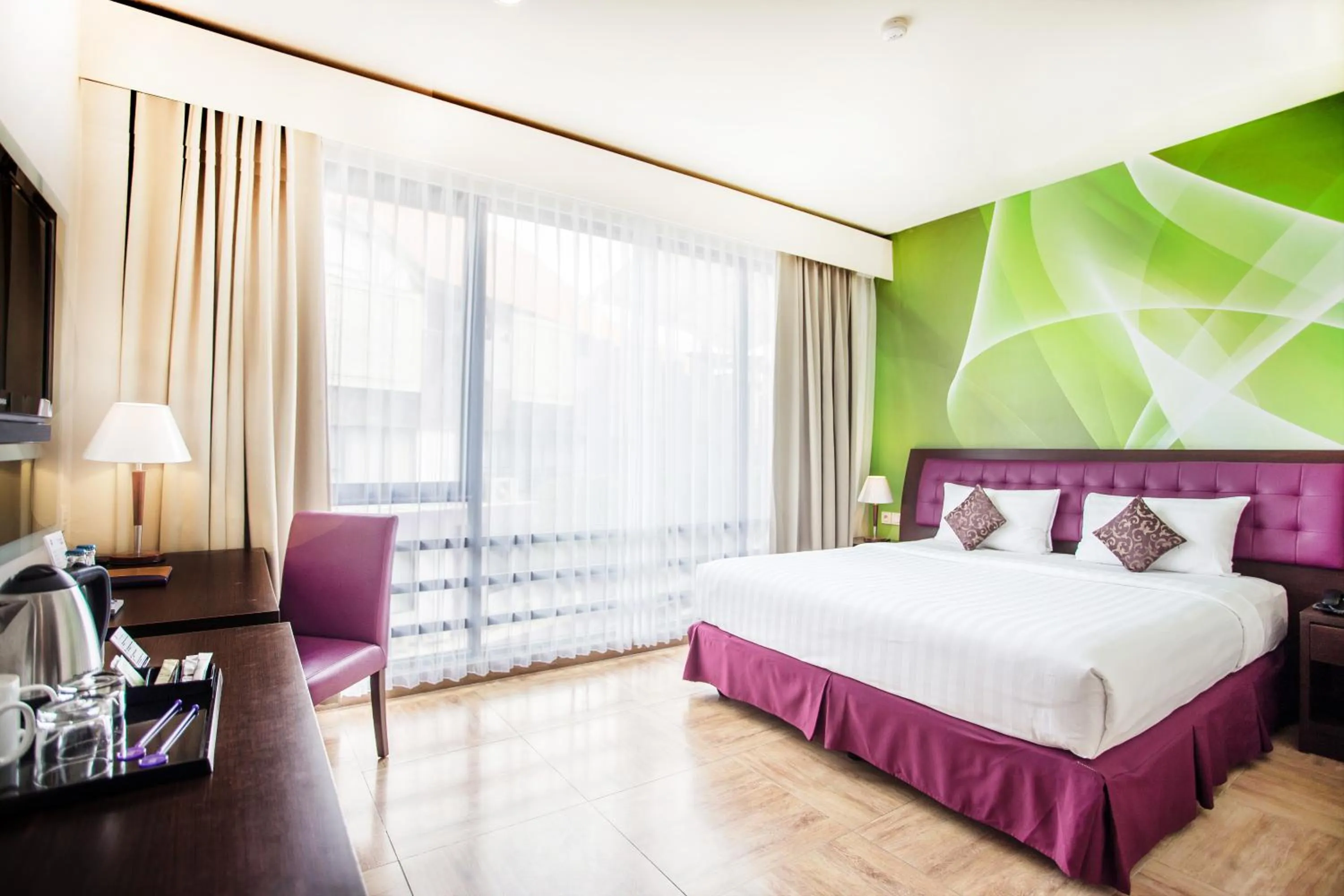 Superior Room With Extrabed in Kuta Central Park Hotel
