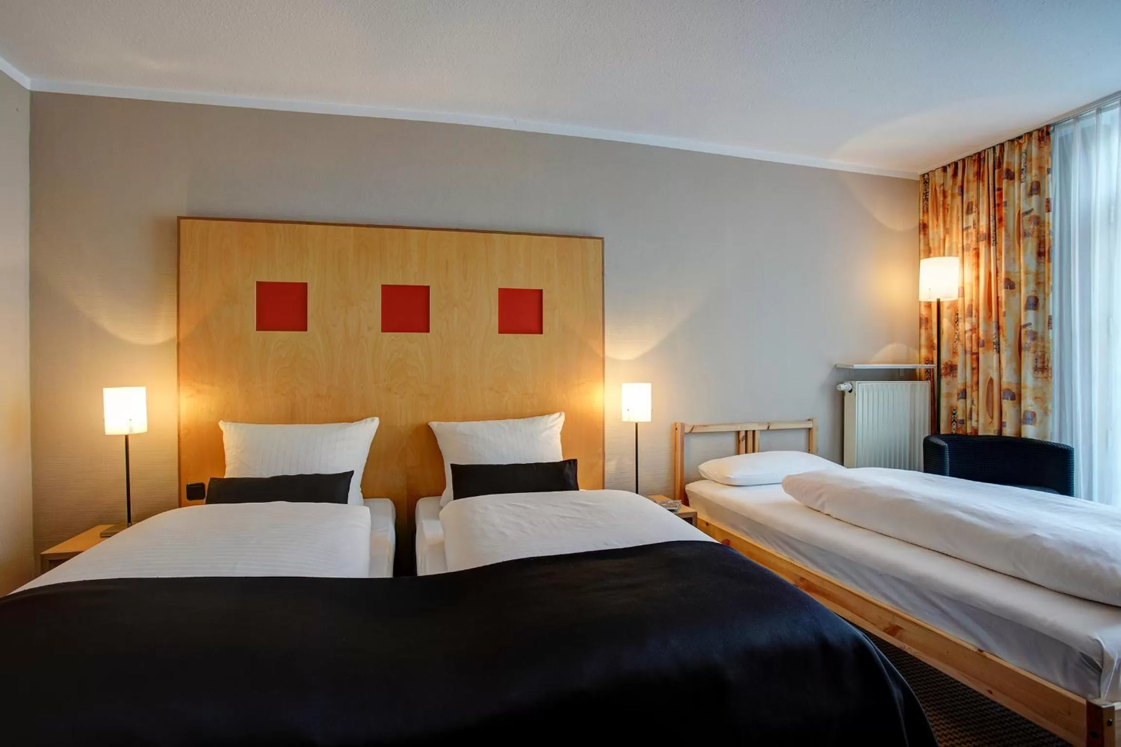 Family Room with One Double Bed and One Single Bed in Centro Hotel Nürnberg City, Trademark Collection by Wyndham