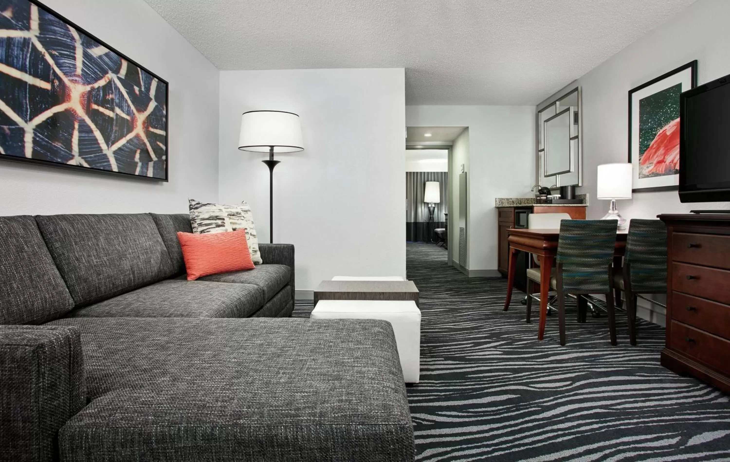 Premium King Suite in Embassy Suites by Hilton Orlando Airport