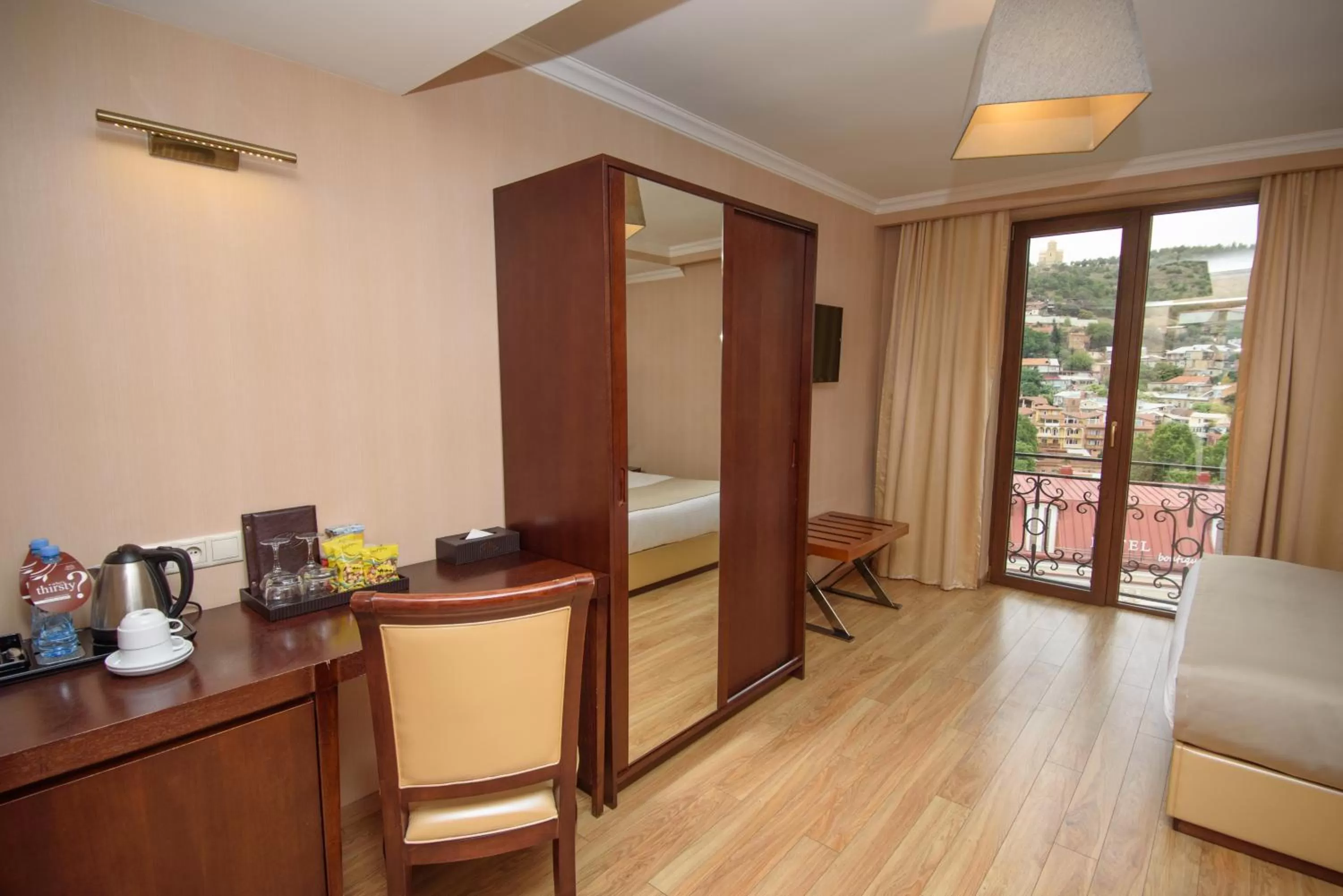 Double Room with Mountain View in KMM Hotel