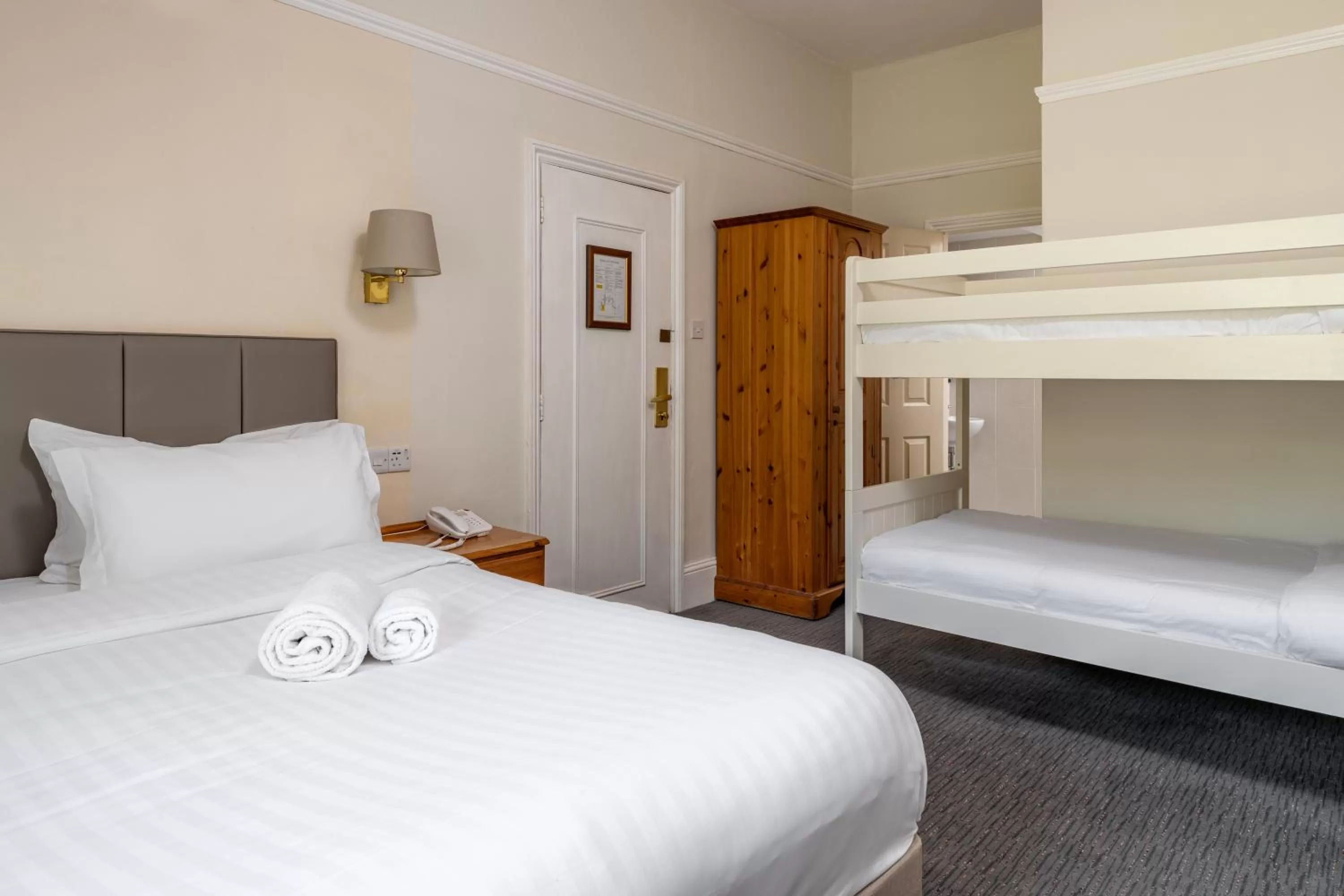 Family Room (2 Adults + 2 Children) in Reigate Manor Hotel