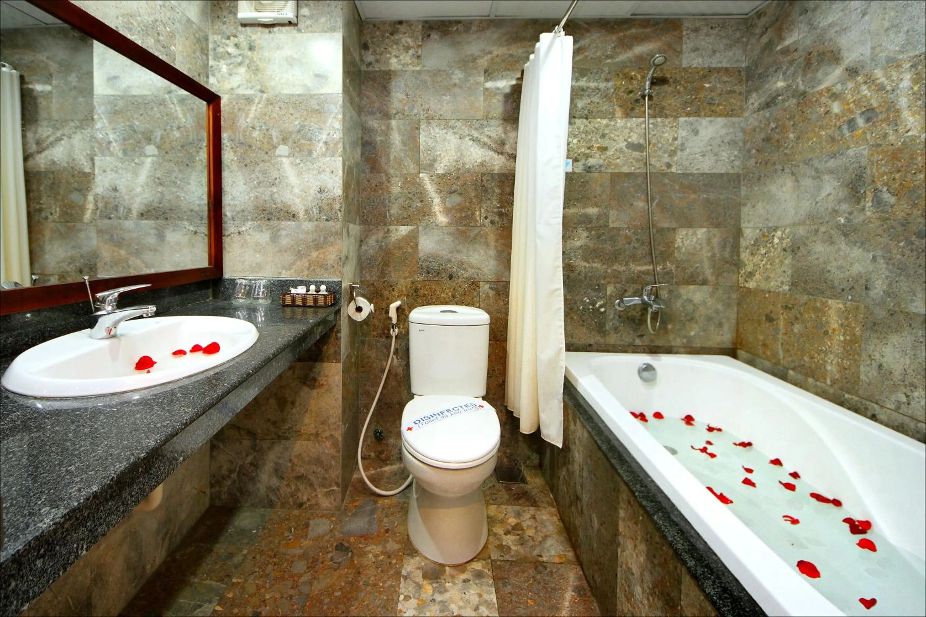 Superior Double or Twin Room with Pool View in Sunshine Hotel