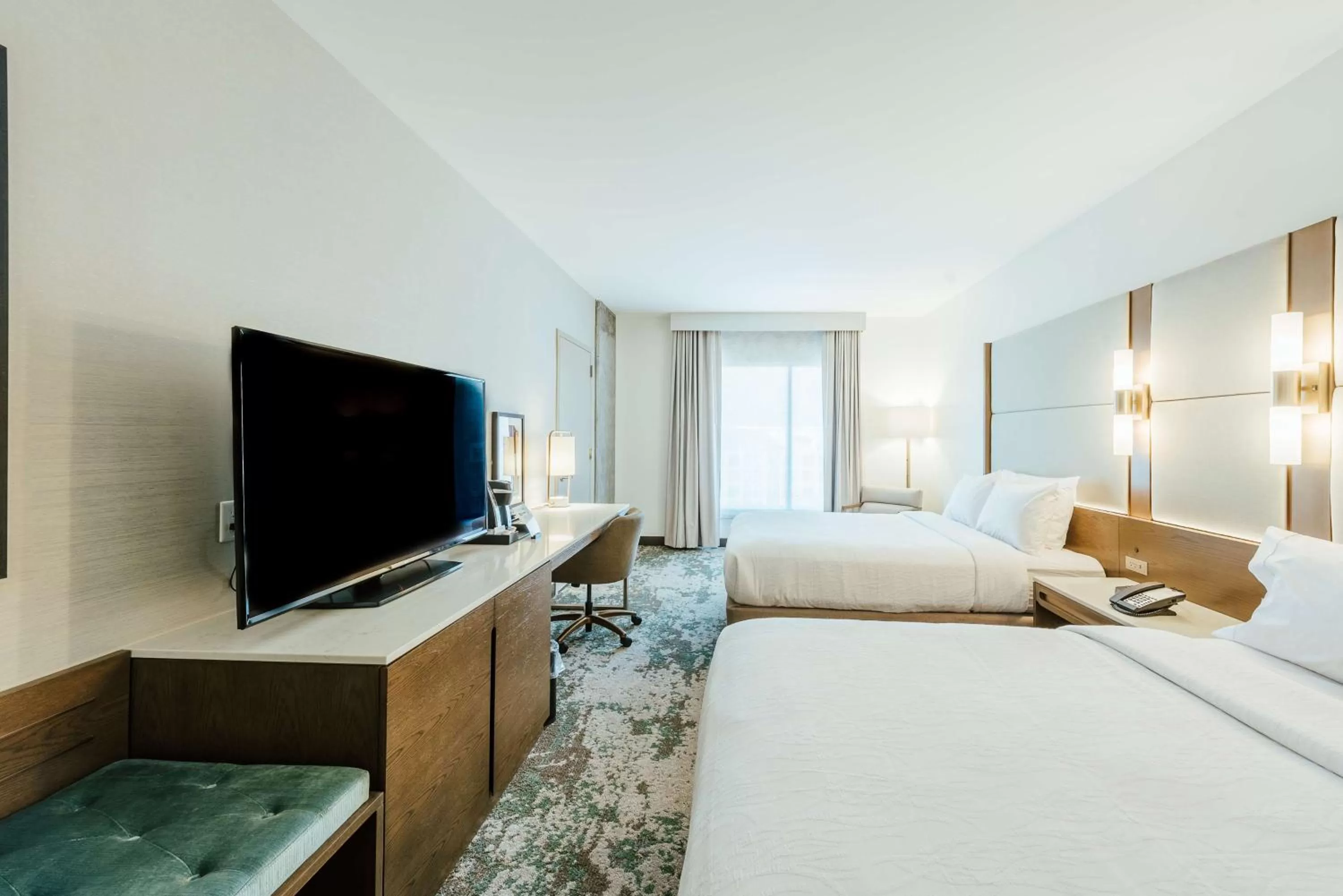 Queen Room with Two Queen Beds in Hilton Garden Inn Denver Union Station