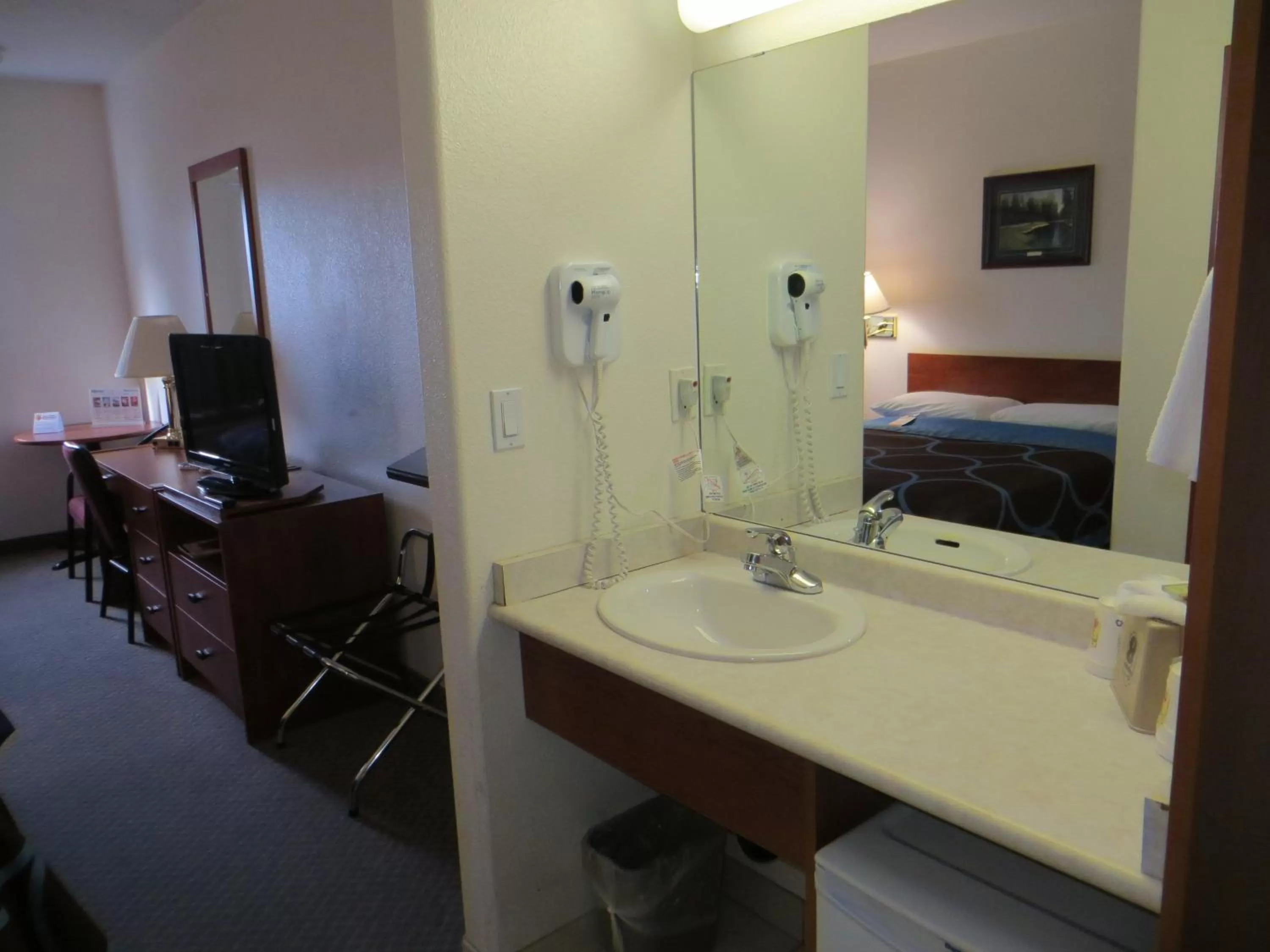 Queen Room with Two Queen Beds - Non-Smoking in Super 8 by Wyndham Edmonton/West