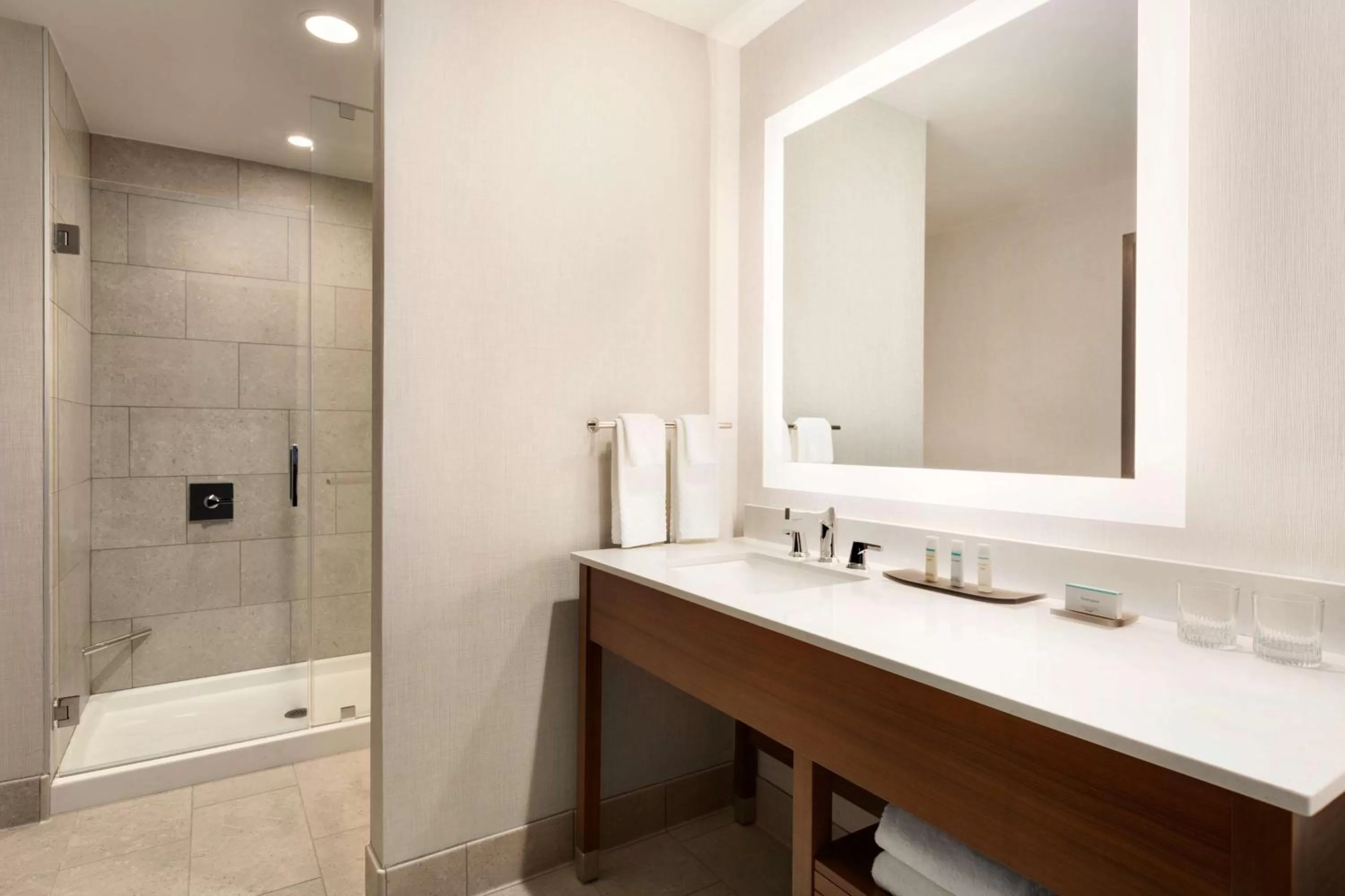 Two-Room Queen Suite with Two Queen Beds - Hearing Access in Embassy Suites By Hilton Denton Convention Center