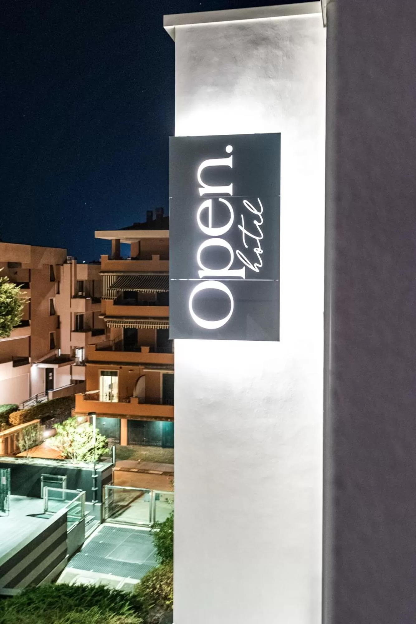 Property building in Open Hotel