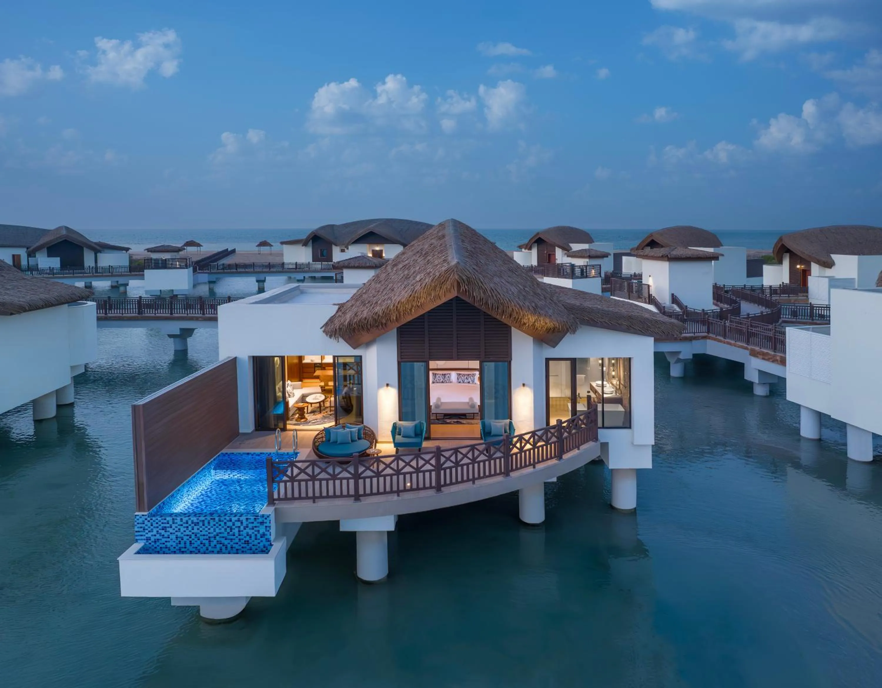 Over Water Pool Villa in Anantara Mina Ras Al Khaimah Resort