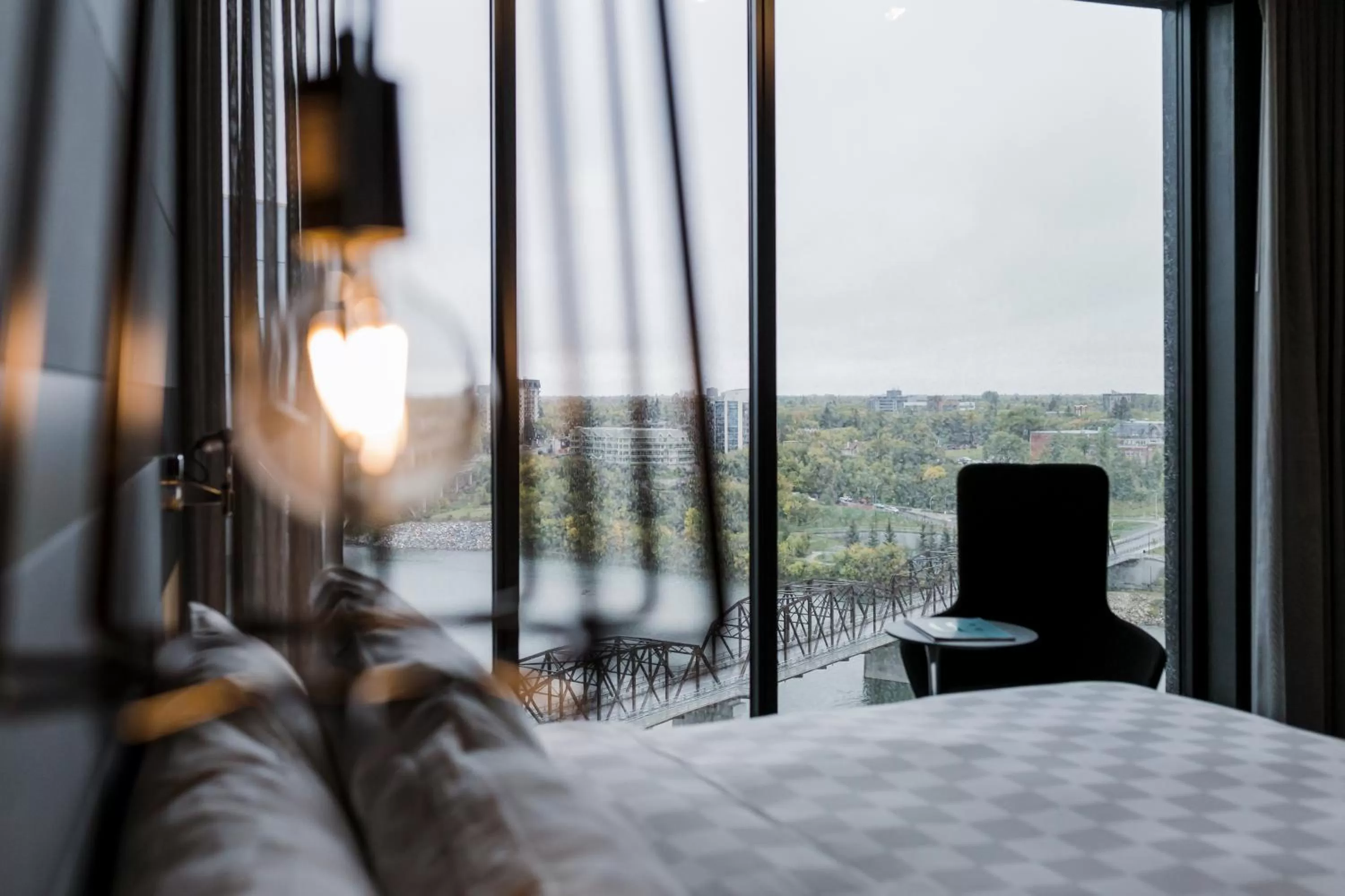King Room with Lake View in Alt Hotel Saskatoon