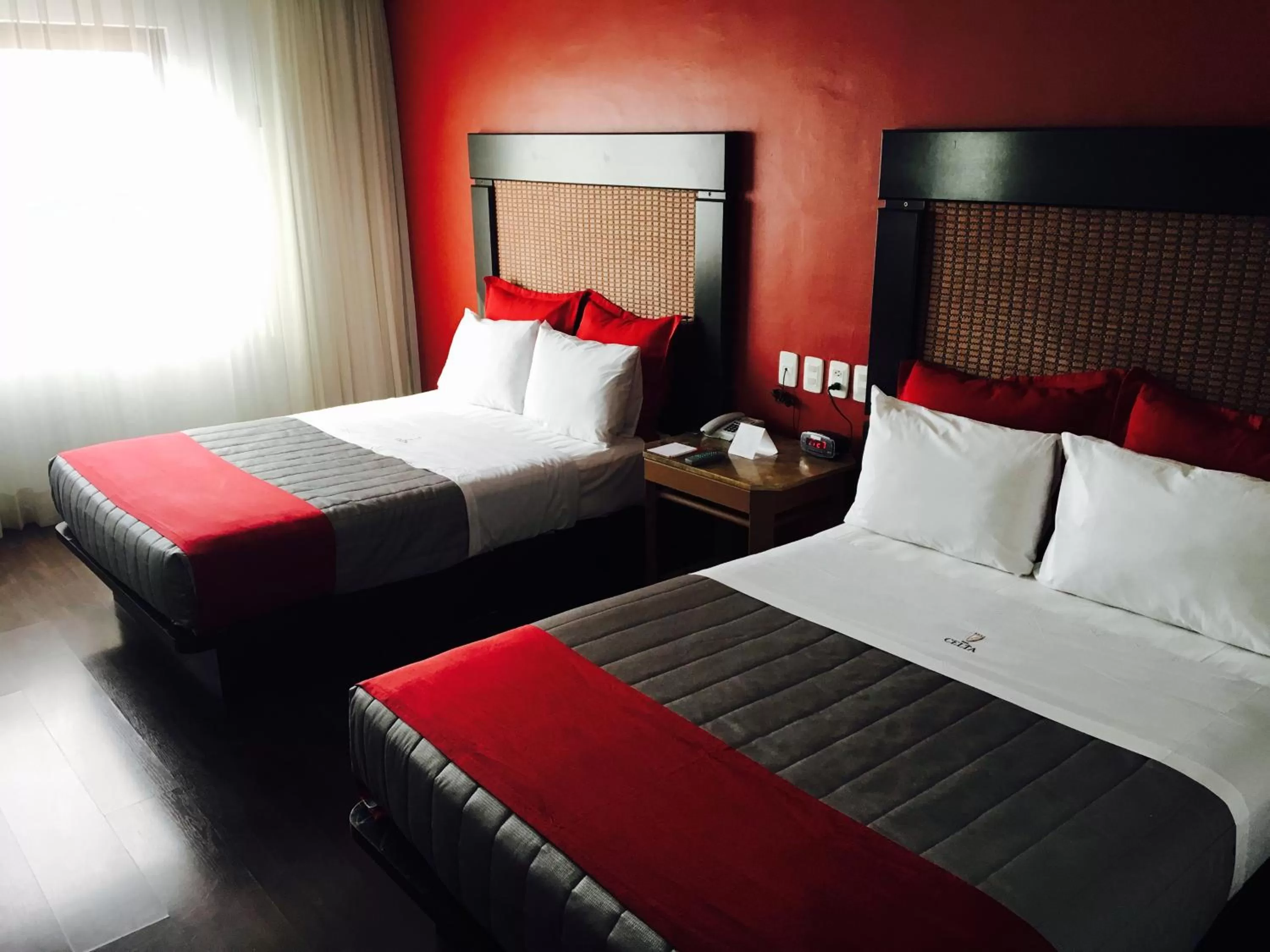 Double Room with Two Double Beds in Hotel Celta