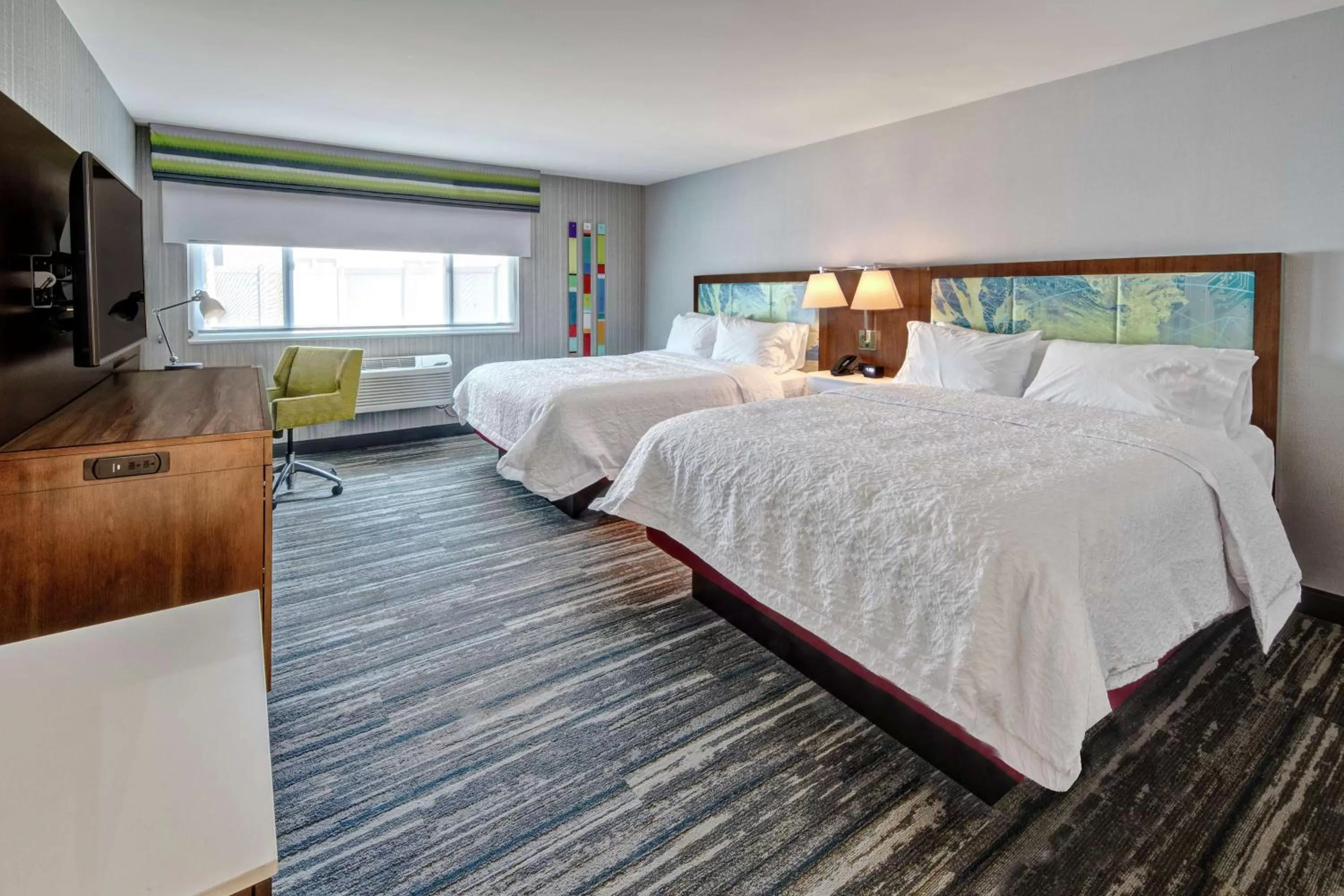 Queen Room with Two Queen Beds in Hampton by Hilton Encinitas-Cardiff Encinitas, CA