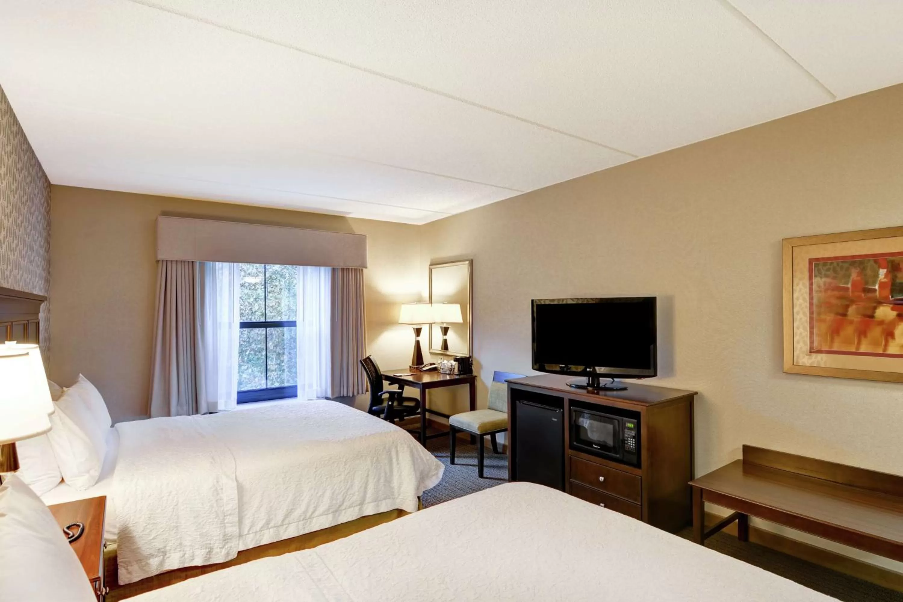 Room with Two Queen Beds - Non-Smoking in Hampton Inn Tunkhannock