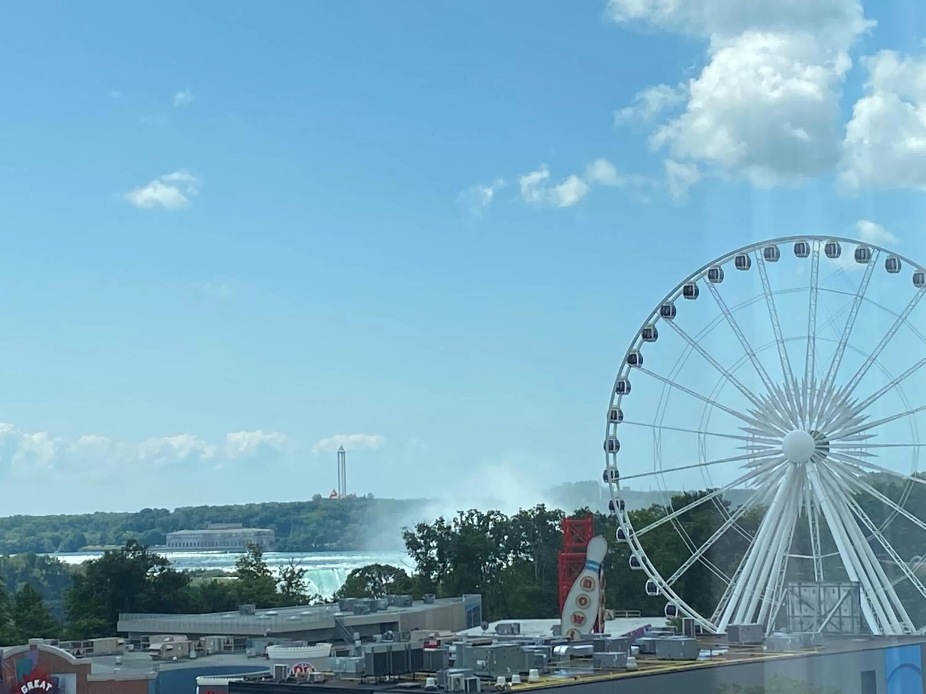 Two Queen Partial View of the Falls in The Falls Hotel & Inn