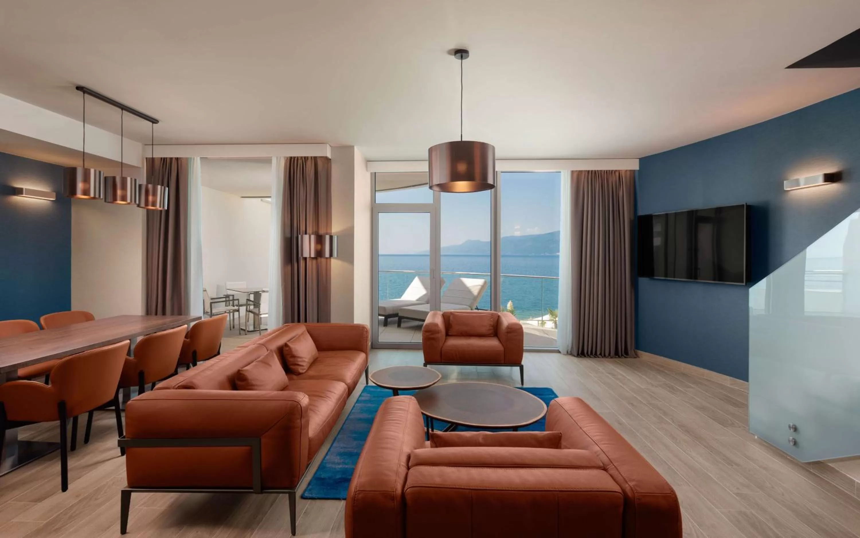 Three-Bedroom Villa Apartment with Sea View in Hilton Rijeka Costabella Beach Resort And Spa