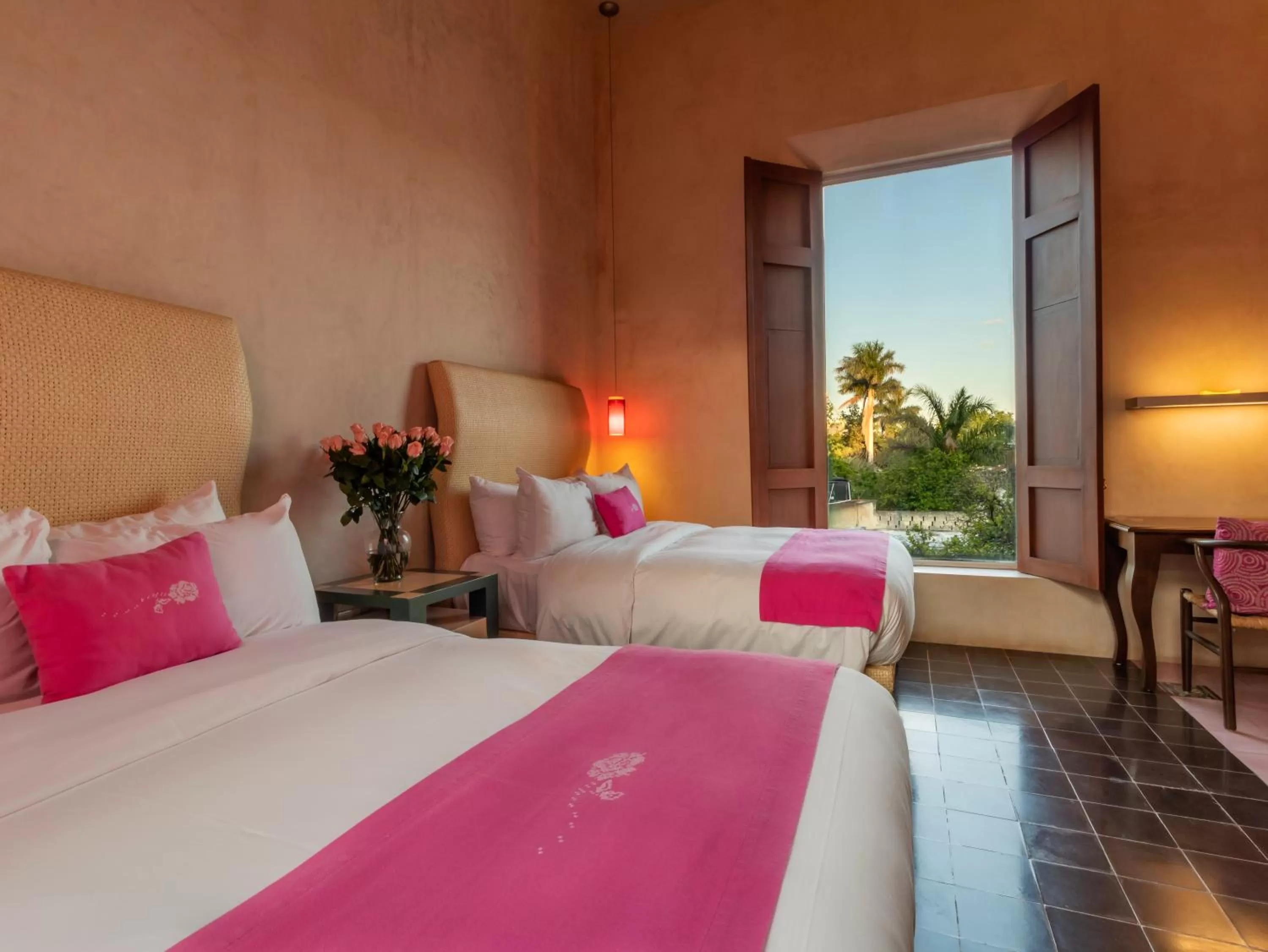 Deluxe Double Room with Two Double Beds in Rosas & Xocolate Boutique Hotel and Spa Merida, a Member of Design Hotels
