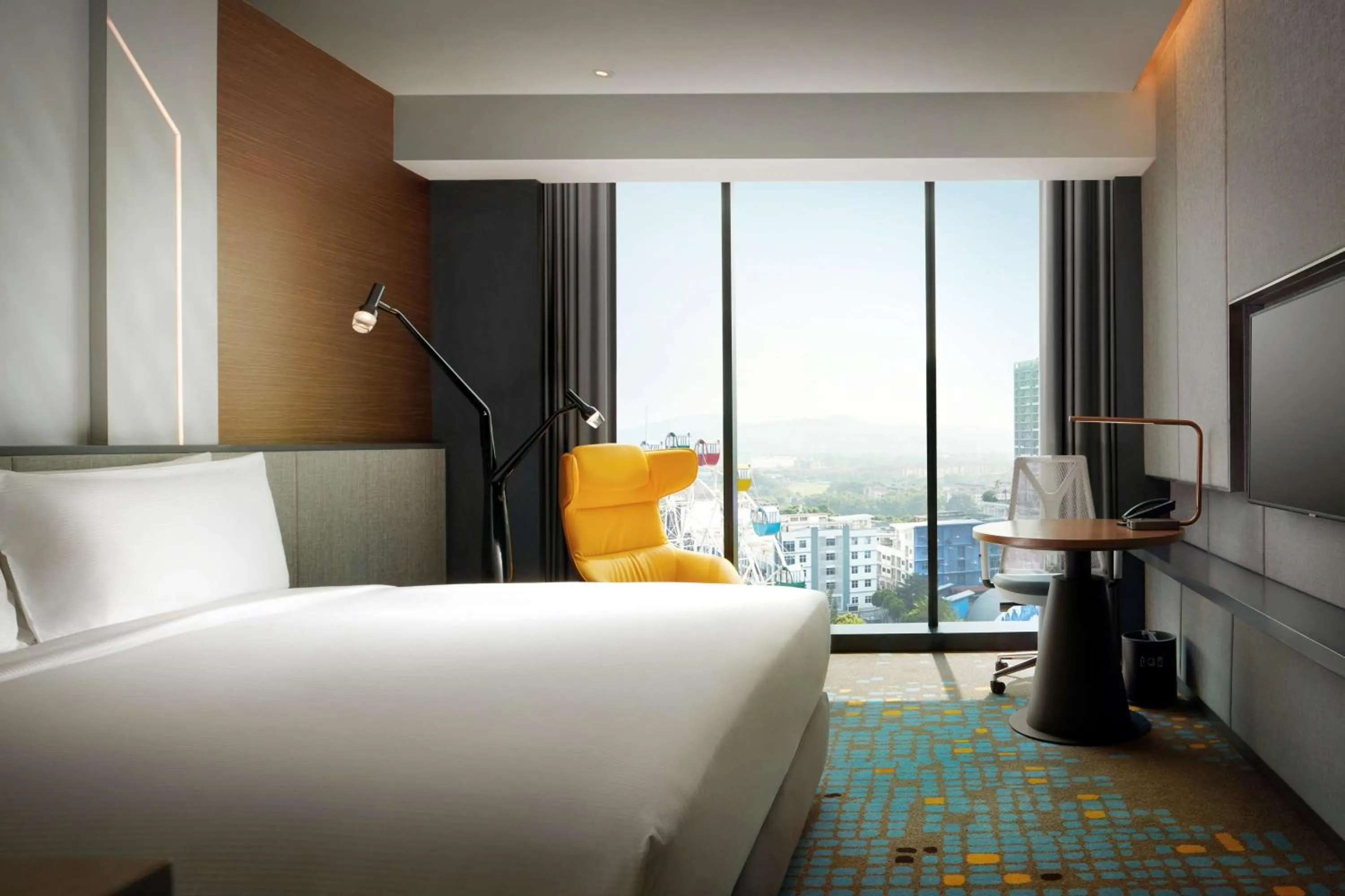 Deluxe King Room with Park View in Doubletree By Hilton Shah Alam I-City
