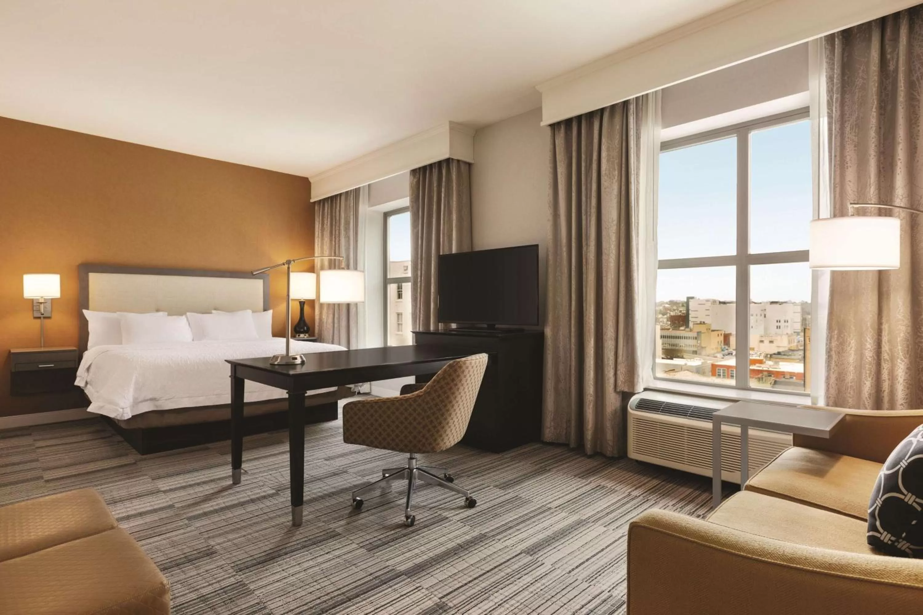 King Studio Suite - Non Smoking in Hampton Inn & Suites - Roanoke-Downtown, VA